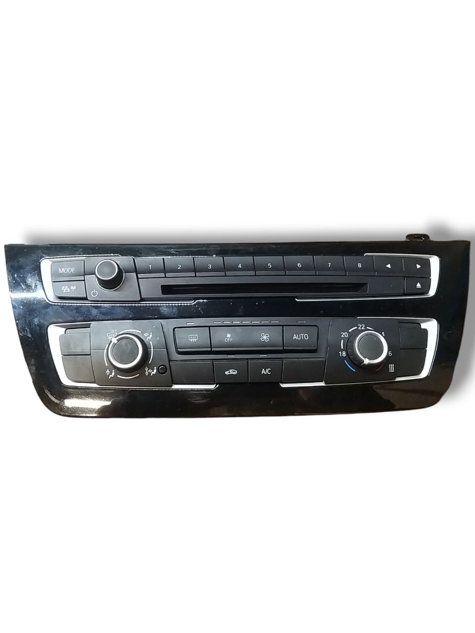 Comandi Clima + Pulsantiera radio  Bmw Serie 1 F20 ( 2011 - 2019 ) Cod : 64119384046-02 / 61316832880-02