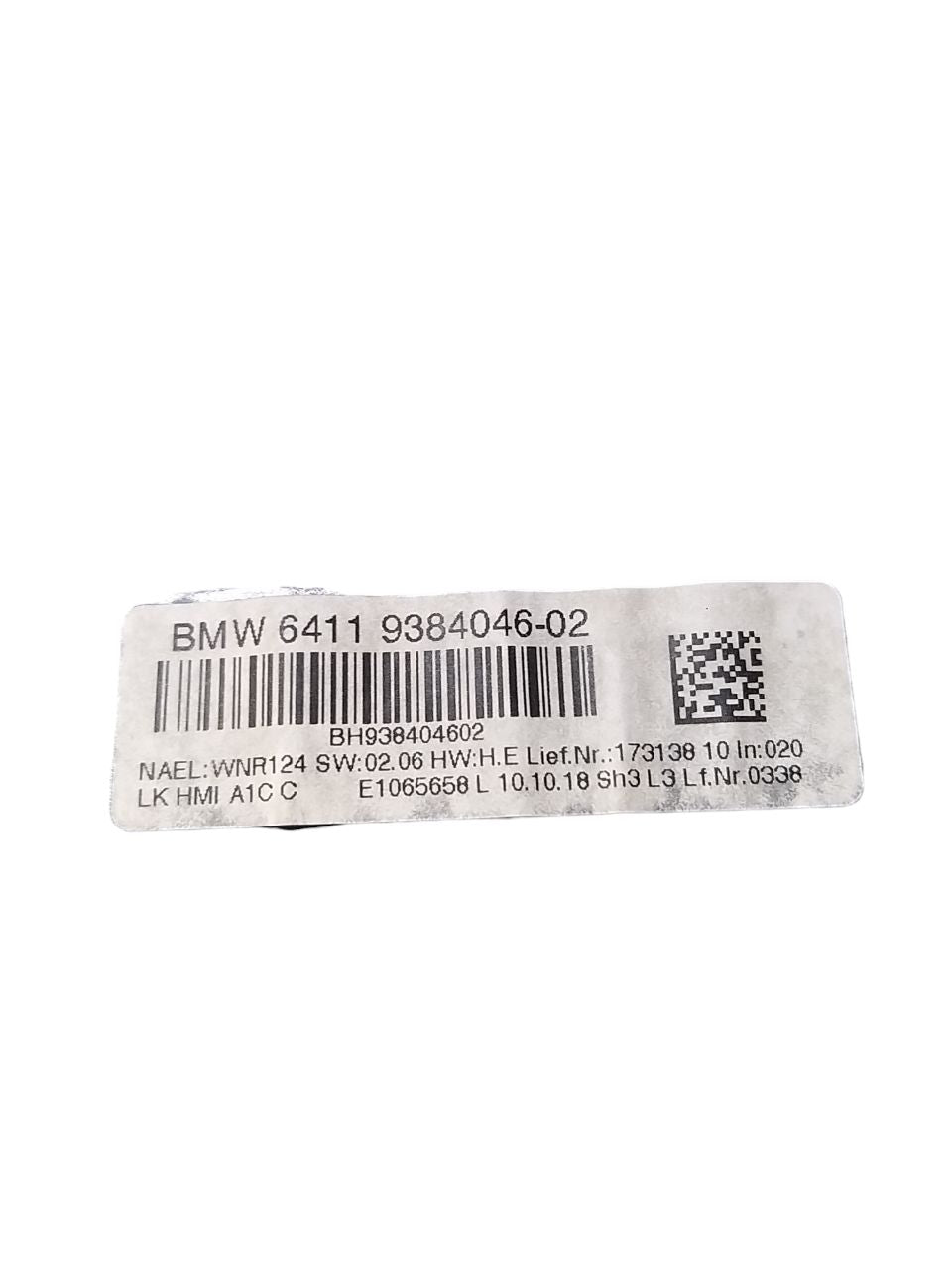 Comandi Clima + Pulsantiera radio  Bmw Serie 1 F20 ( 2011 - 2019 ) Cod : 64119384046-02 / 61316832880-02