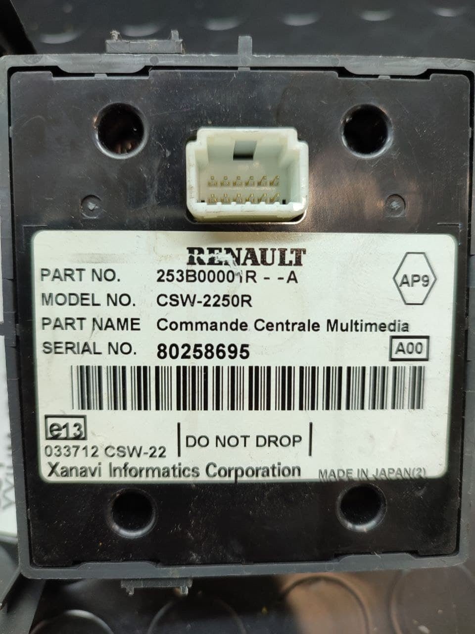 Comandi multifunzione Renault Espace III cod 8200421837