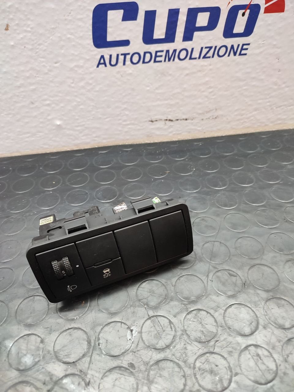 Comandi regolazione fari Kia Venga 2012 cod 93370-1p000