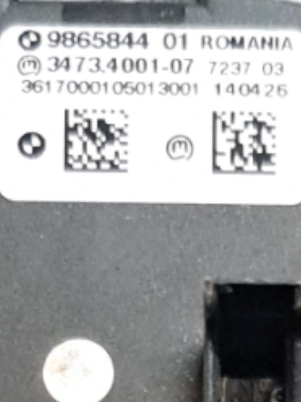 Comandi regolazione fari luci Mini Clubman ( f54 - 2018 ) COD:986584401