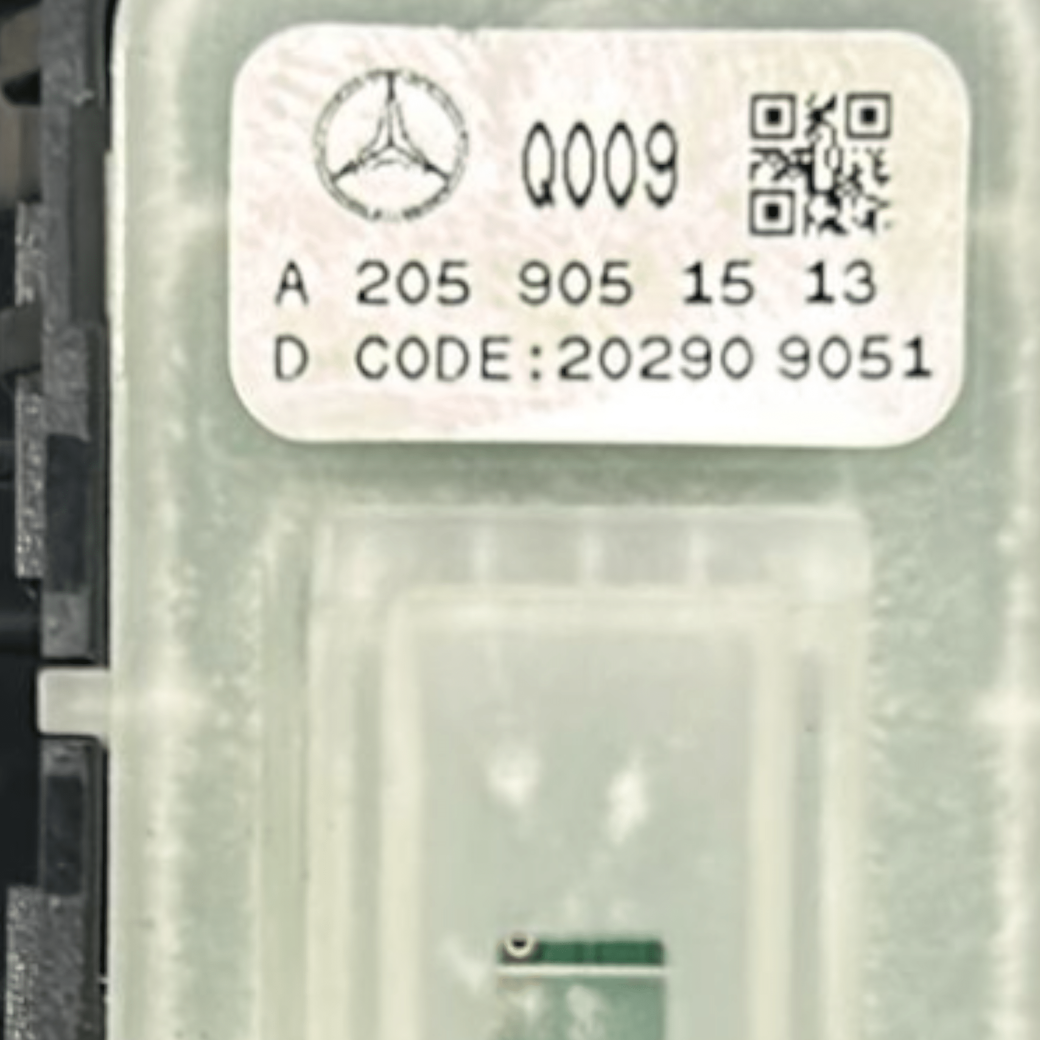 Comando Alza Vetro  Posteriore Destro Mercedes Benz EQC (2019 > 2023) cod:A2059051513