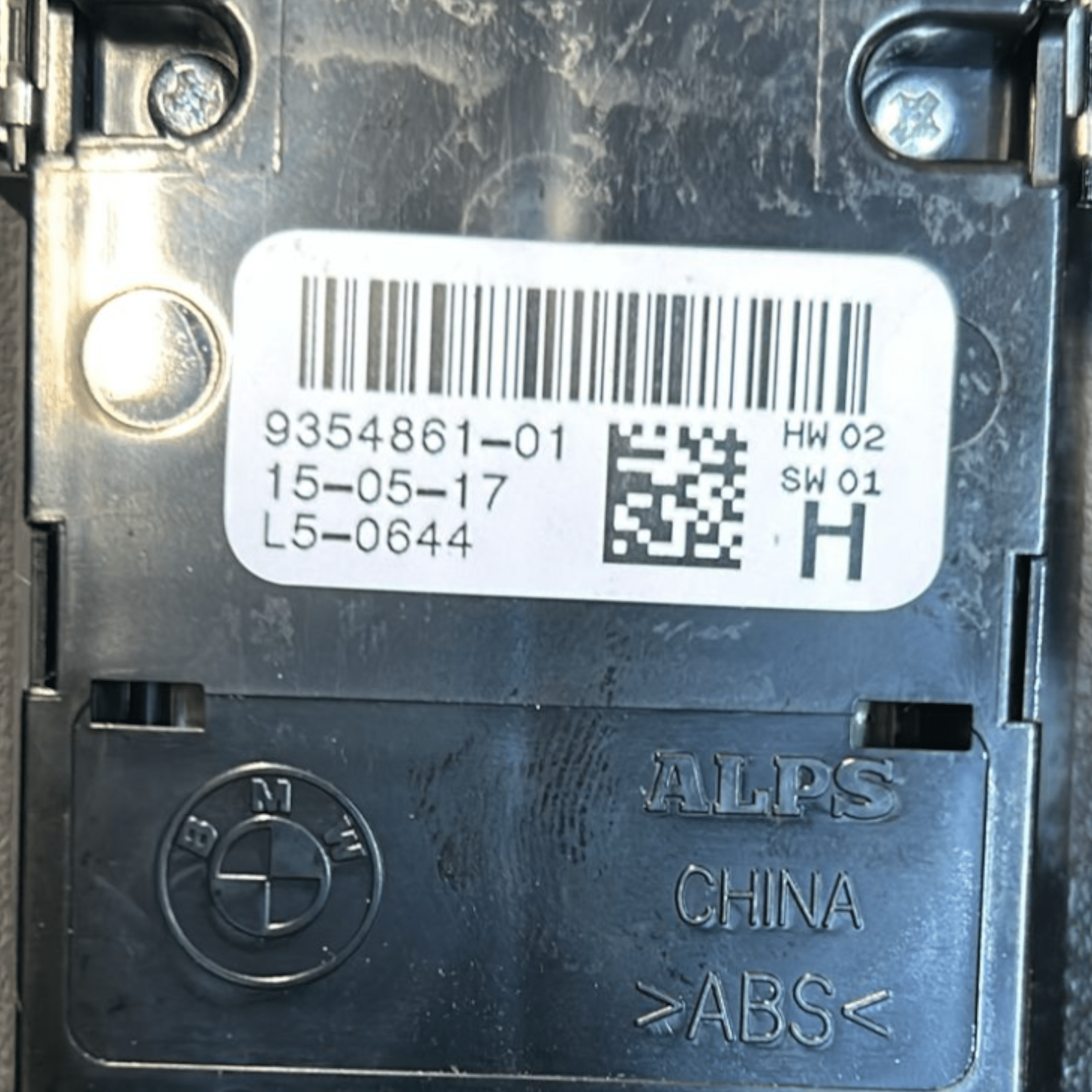 Comando Alzavetro Anteriore Sinistra Mini one F55 (2014 >) cod:9354861-01