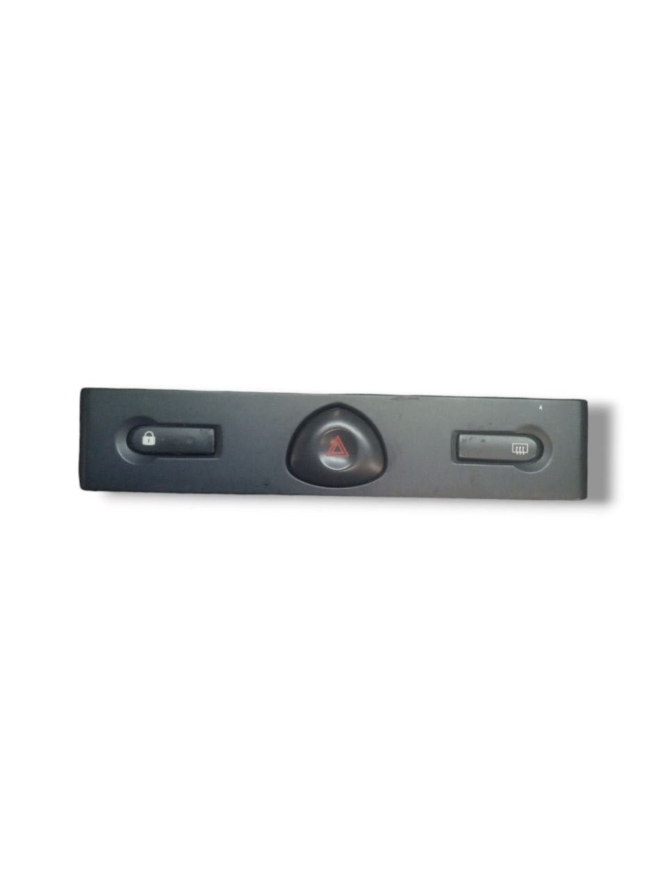 Comando / Interruttore pulsantiera centrale Renault Clio 2 (2002) cod: 8200071224
