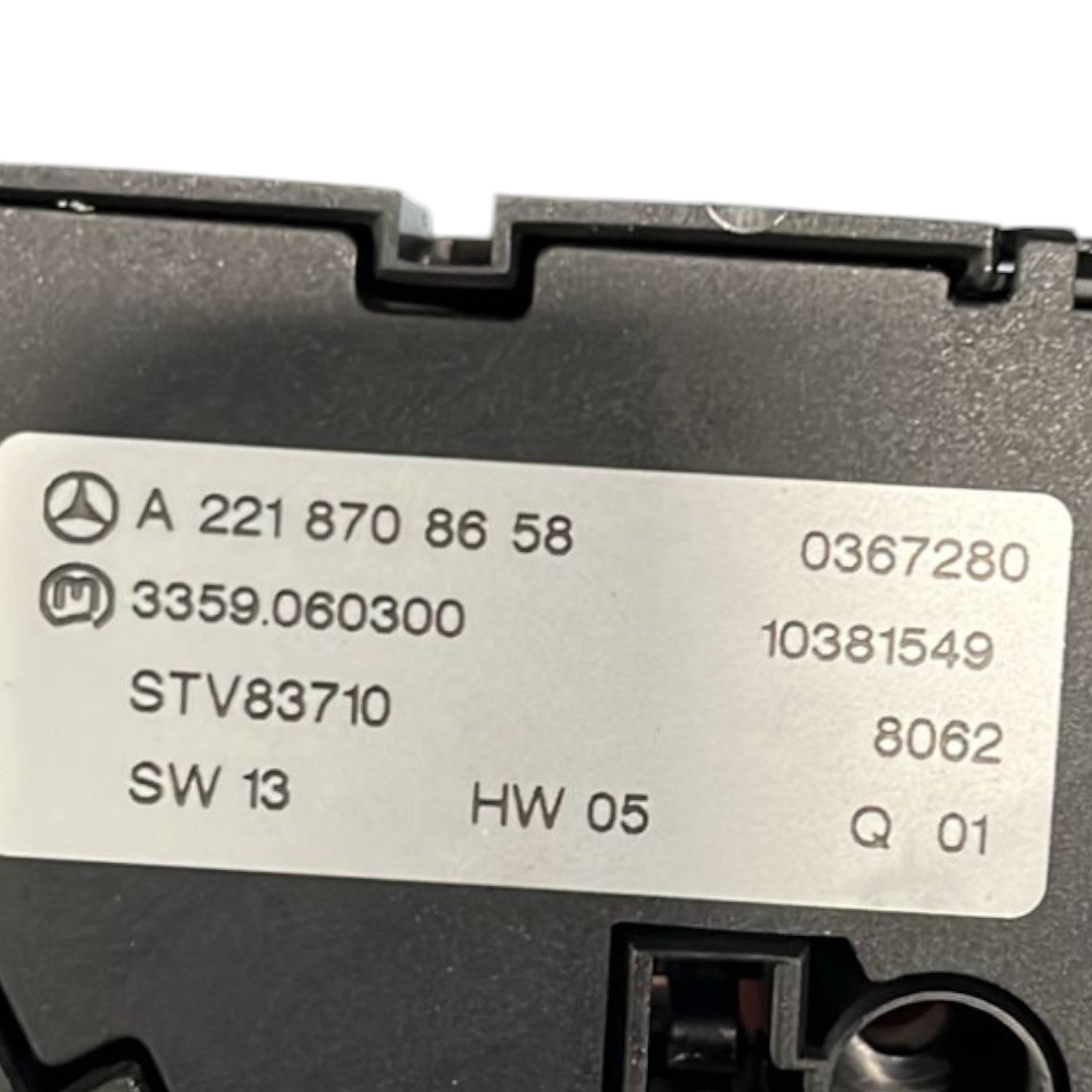 Comando Multifunzione Per Sedile Anteriore Sinistro Mercedes Benz Classe S cod:A2218708658 (2005 > 2013)