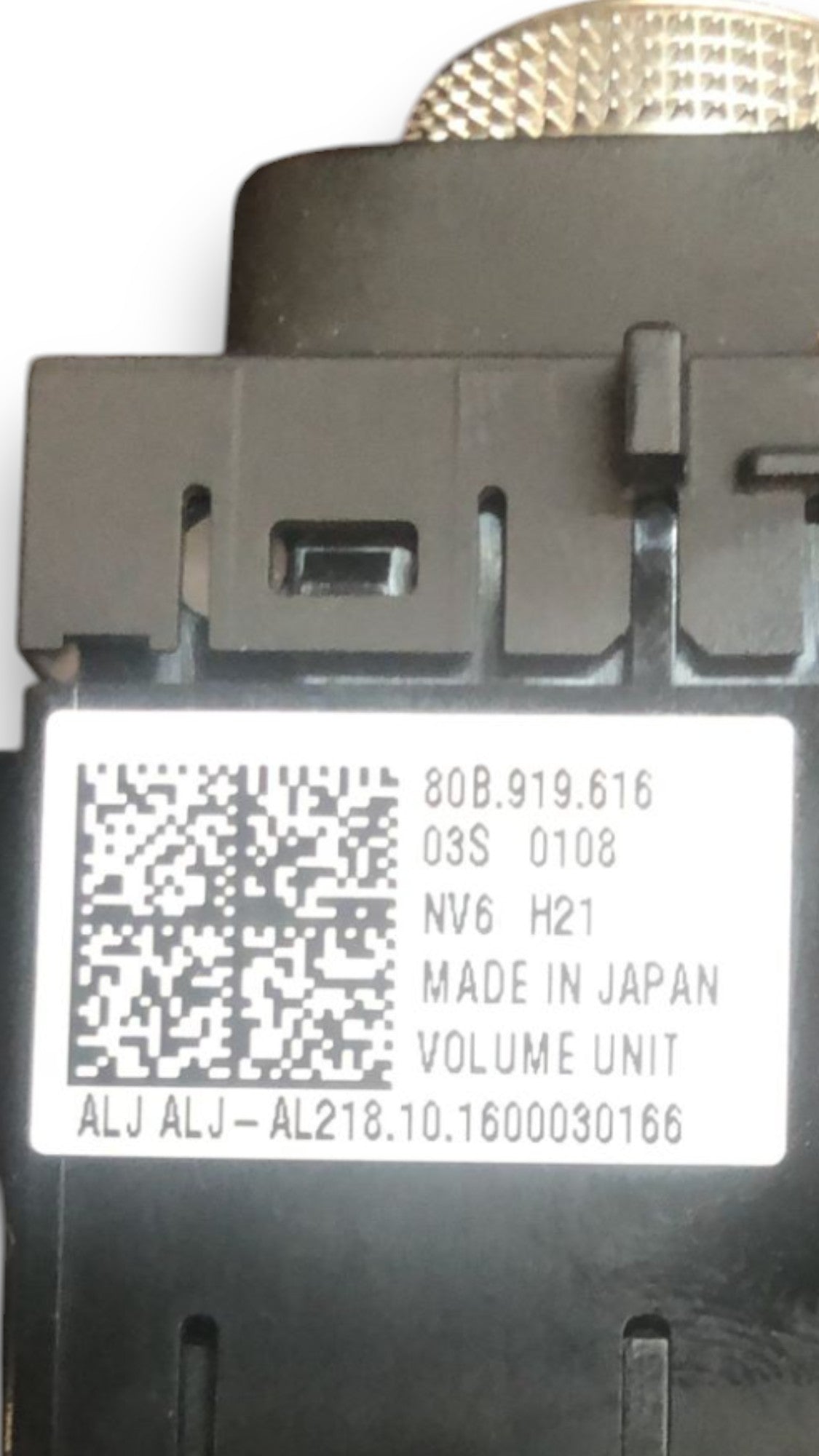 Comando radio Audi Q5 (2019) cod:80B919616