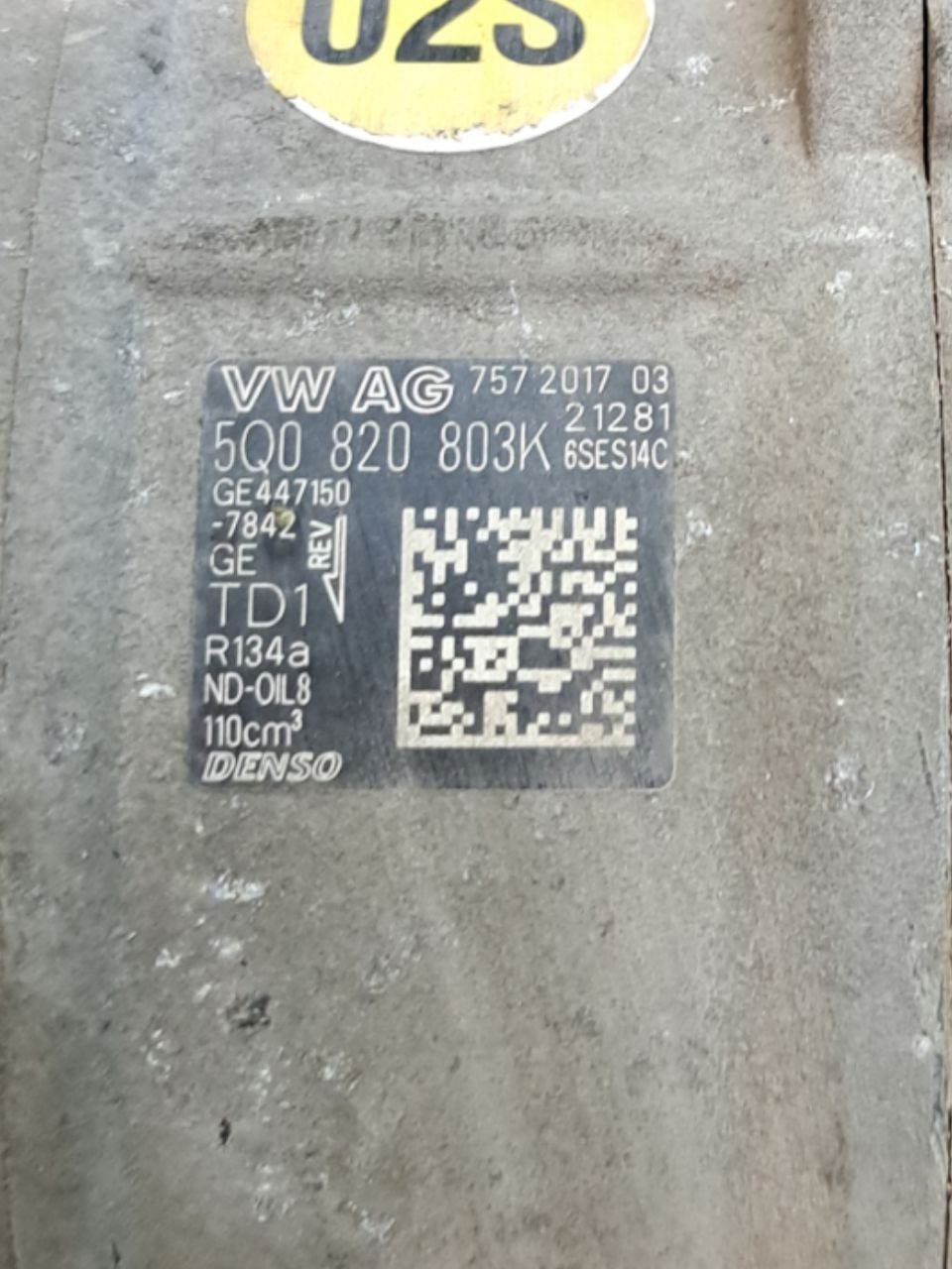Compressore Aria clima Seat Ibiza 1.2 Benzina (2015-2017) COD:5Q0820803K