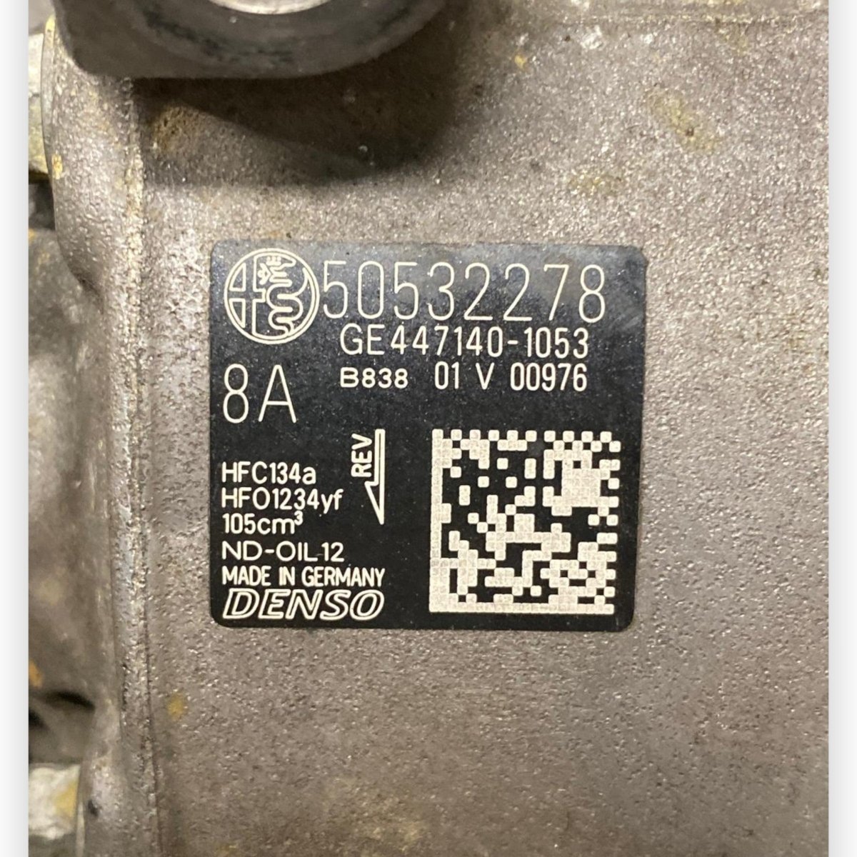 Compressore aria condizionata Alfa Romeo Stelvio 2.2 Diesel (2016-) Cod: 50532278