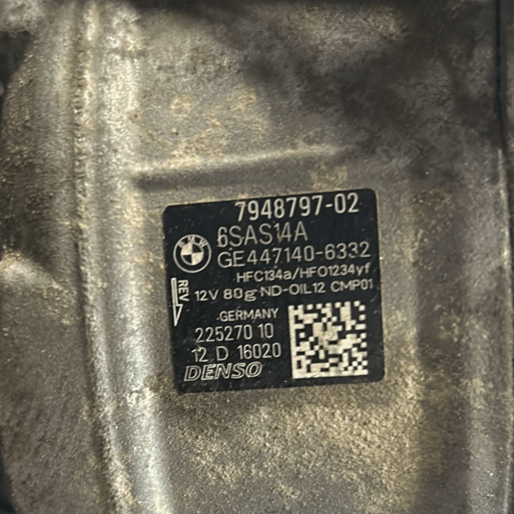 Compressore Aria condizionata Bmw serie 1 F40 1.5 Diesel cod:7948797-02 (2019 > 2024)