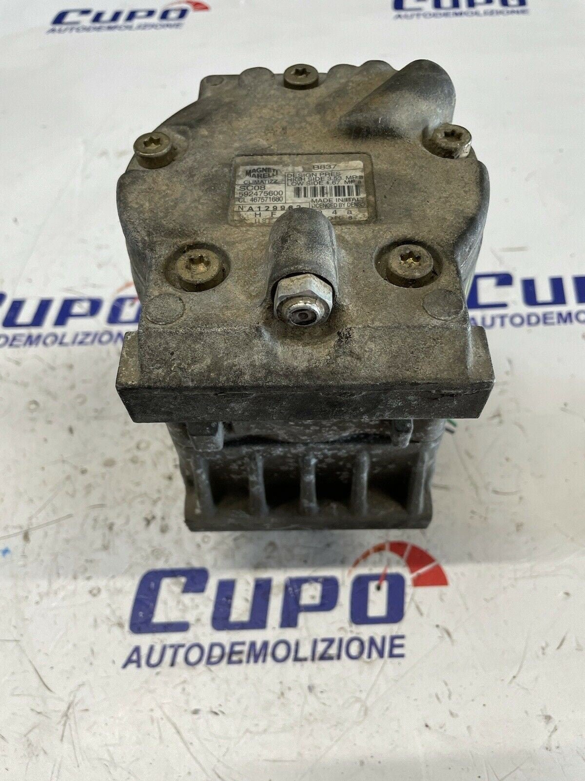 Compressore Aria Condizionata Clima FIAT 1.2 Bz PUNTO(188) ‘99al03’    592475600
