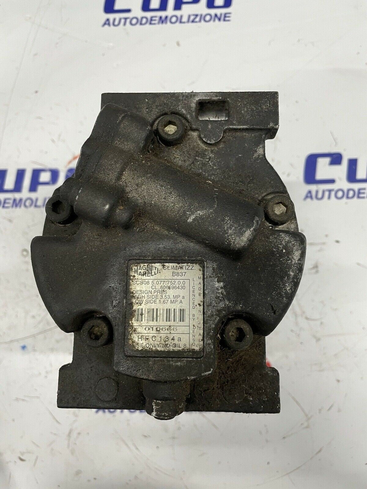 Compressore Aria Condizionata Clima FIAT 1.9JTD BRAVA/DOBLÒ/ALFA 145.  606596430