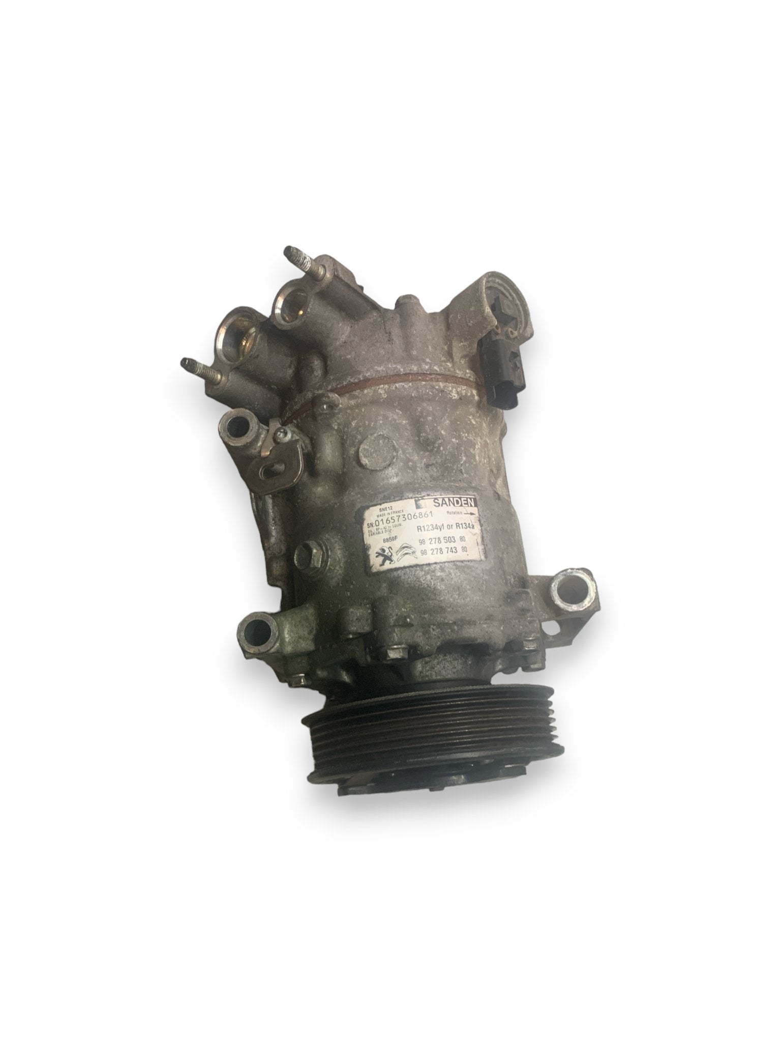Compressore aria condizionata clima Peugeot 308 1.5 hdi (2017) cod.9827874380