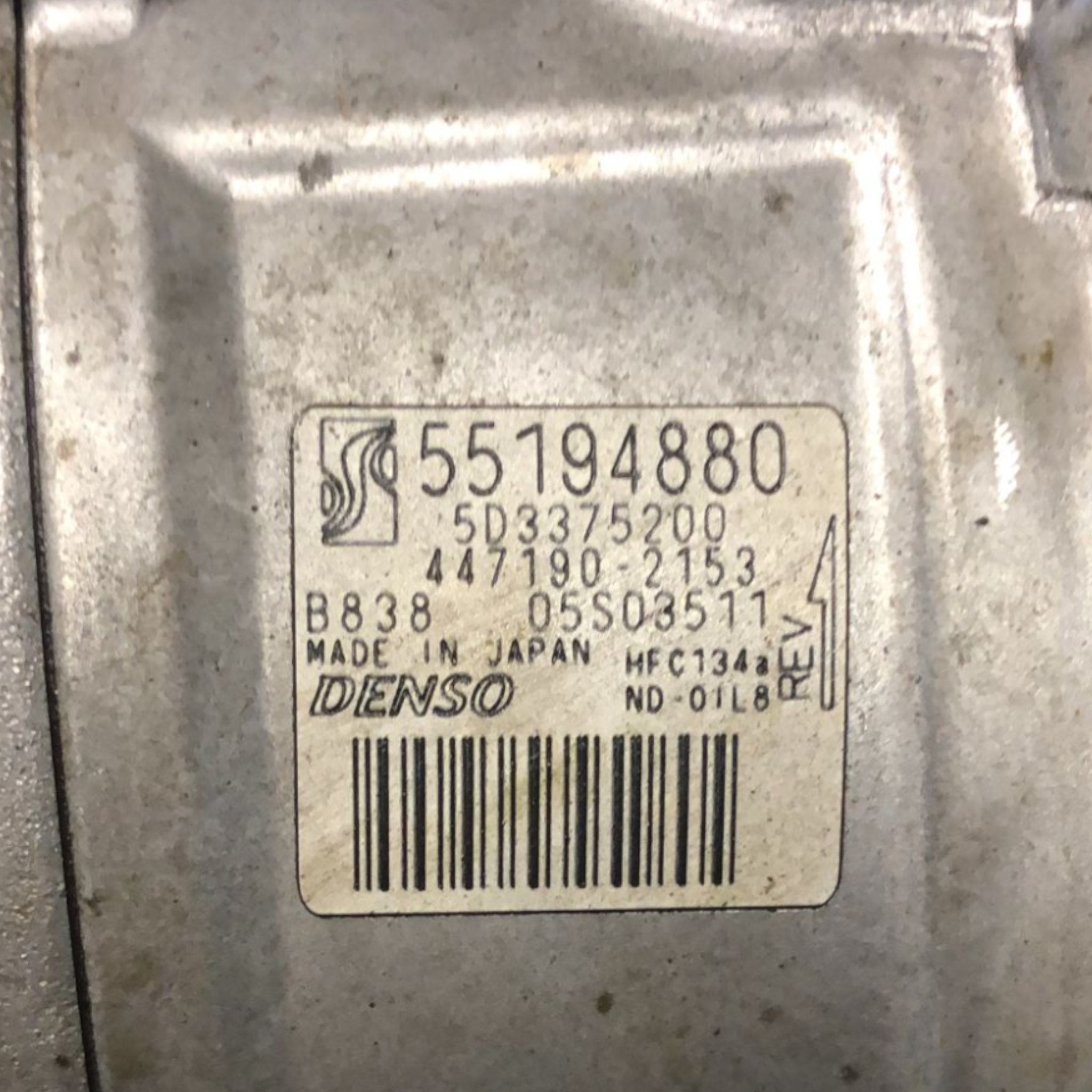 Compressore Aria Condizionata Fiat Grande Punto 1.2 Benzina (2005 > 2012) cod:55194880