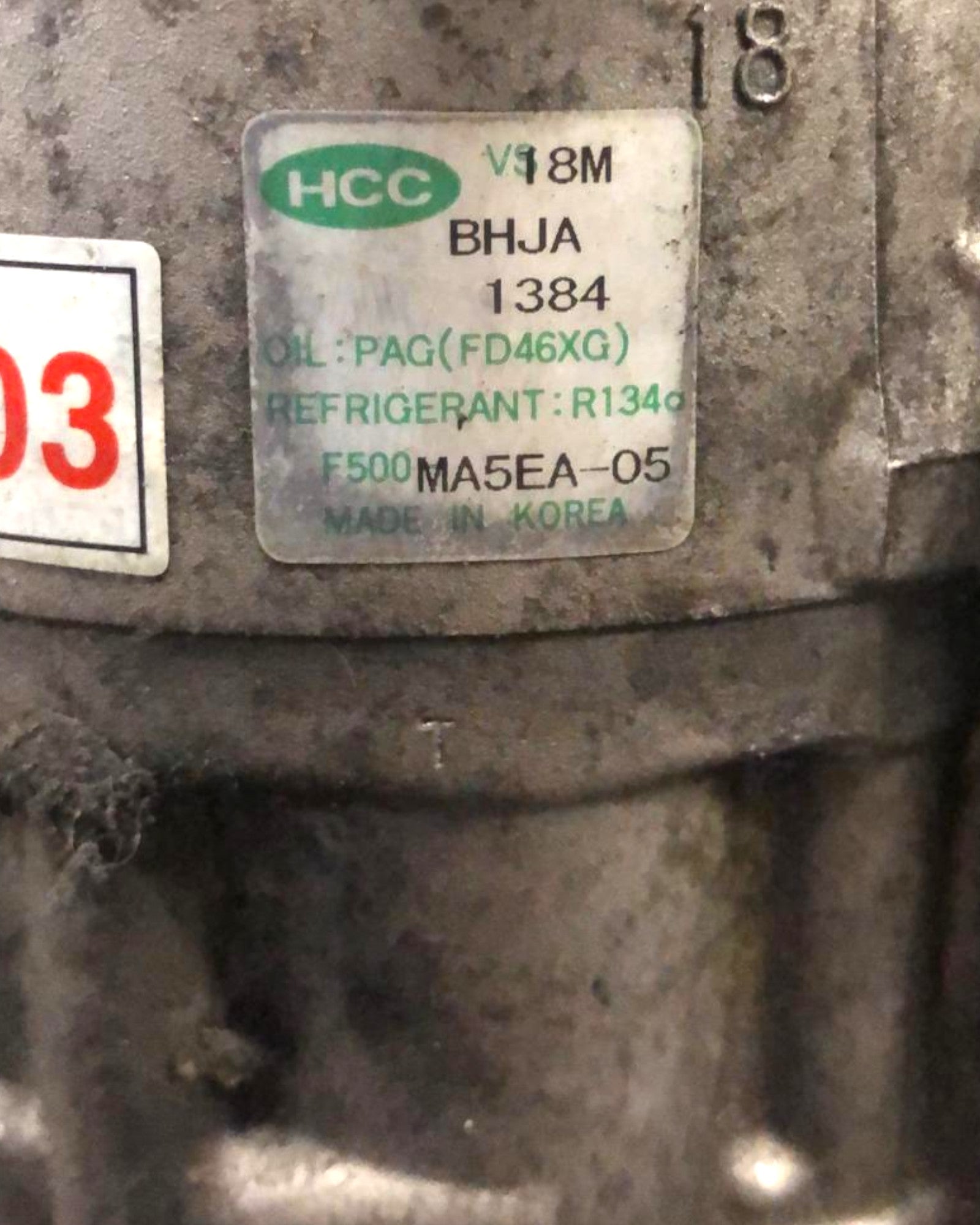 Compressore Aria Condizionata Hyundai Santa Fe 2.2 Diesel (2006 > 2012) cod:MA5EA-05