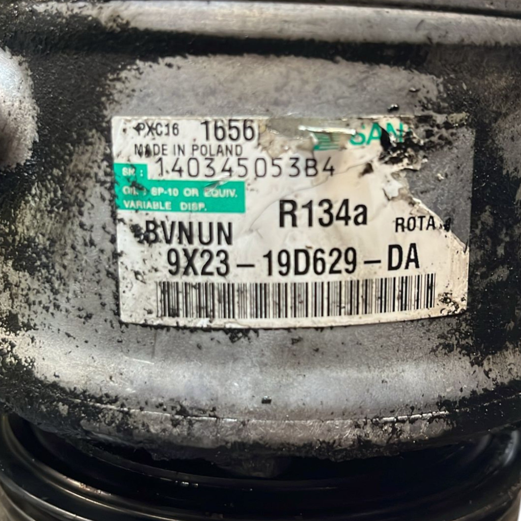 Compressore Aria Condizionata Jaguar XF (X250) cod:9X23-19D629-DA 3.0 Diesel (2008 >2015)