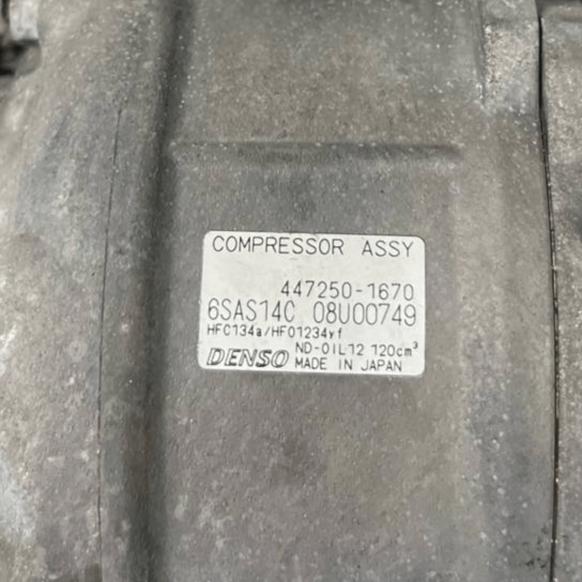 Compressore Aria Condizionata Mercedes - Benz Classe A W176 2.0 Benzina (2012 al 2018) cod: 447250-1670