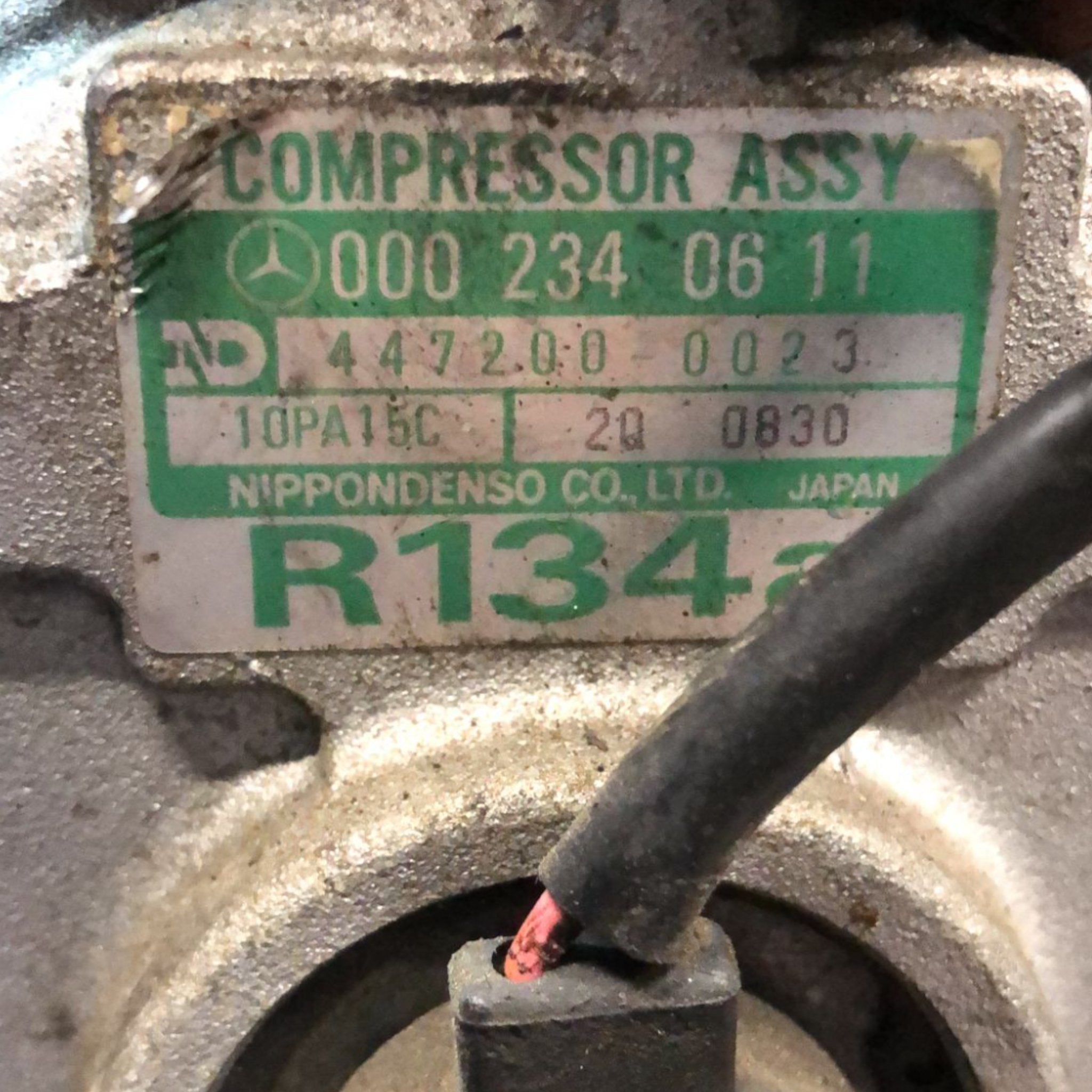 Compressore Aria Condizionata Mercedes Benz Classe C W202 2.2 Diesel (1993 > 2001) cod:0002340611