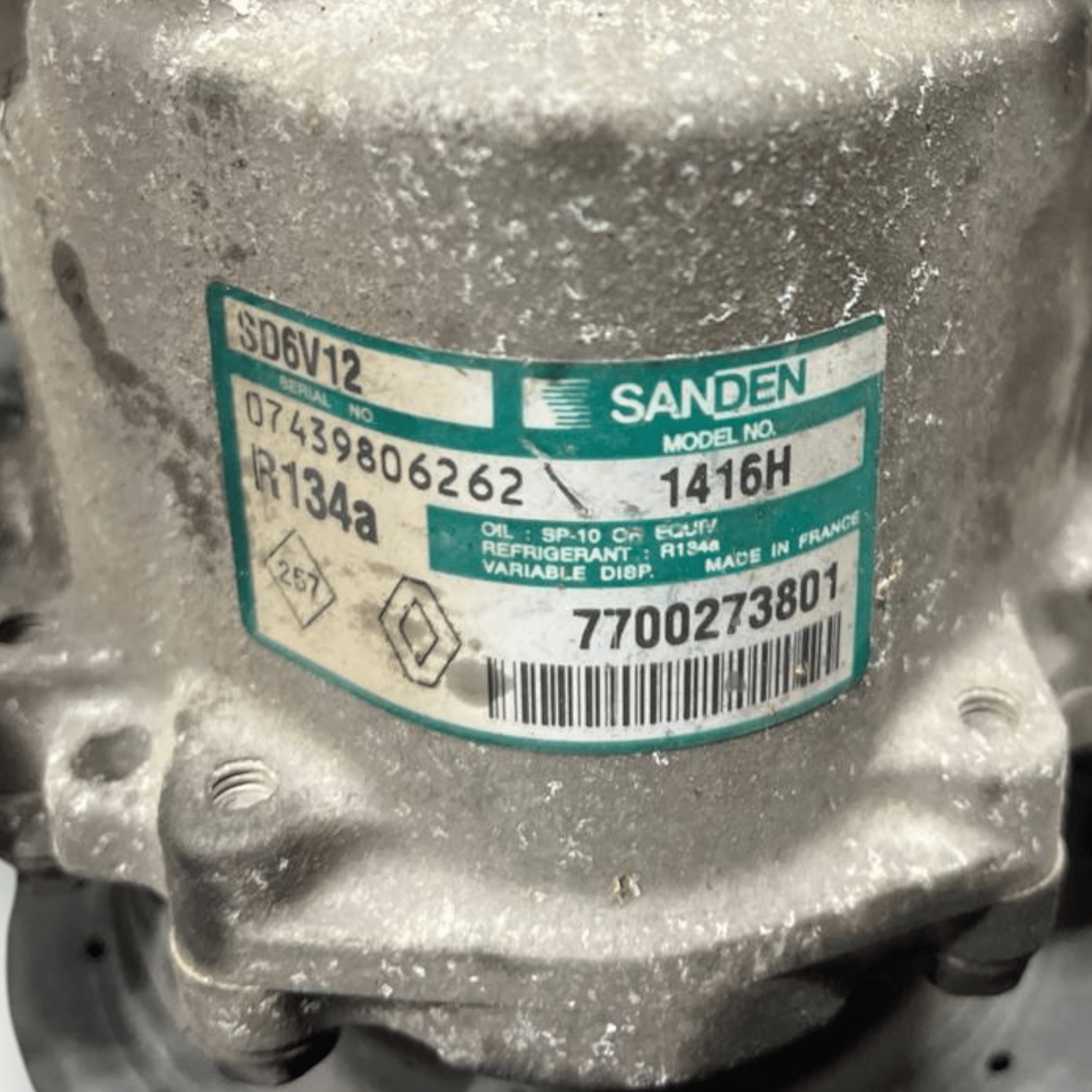 Compressore Aria Condizionata Renault Clio II 1.4 Benzina (1998 al 2012) cod: 7700273801