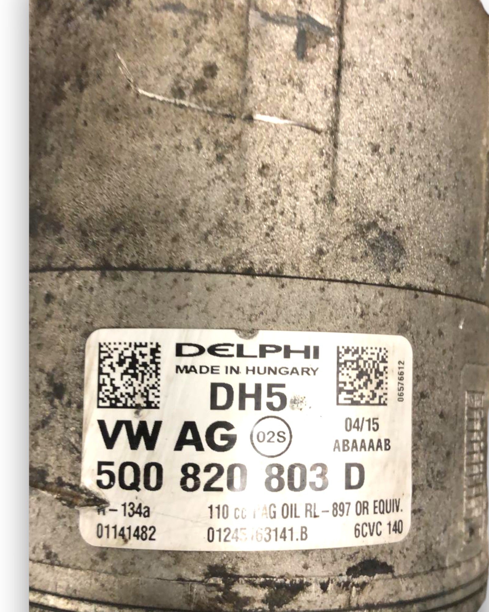 Compressore Aria Condizionata Seat Leon Fr 1.6 Diesel (2013 > 2019) cod:5Q820803