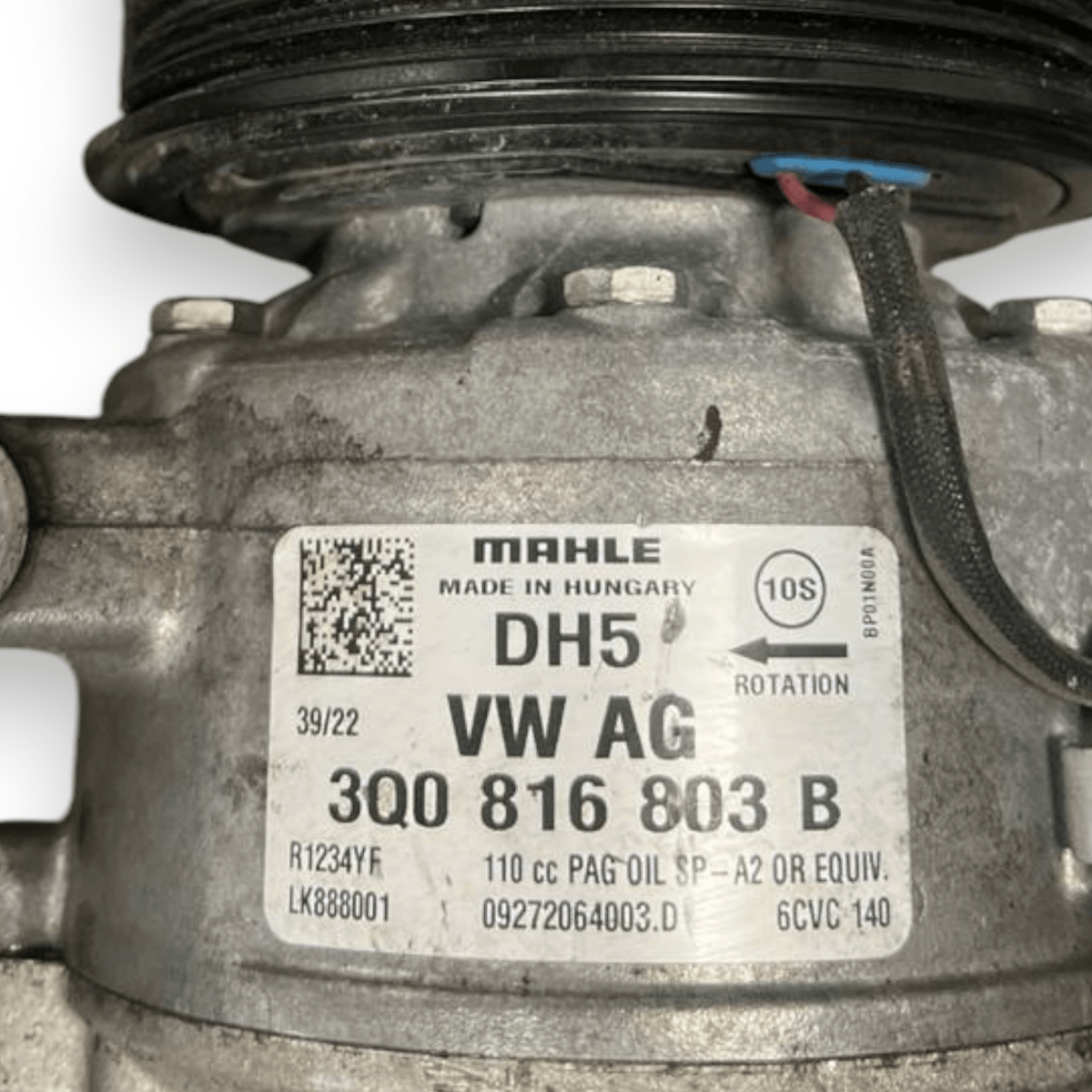 Compressore Aria Condizionata Seat Leon IV 2.0 Diesel (2020 -) cod: 3Q0816803B