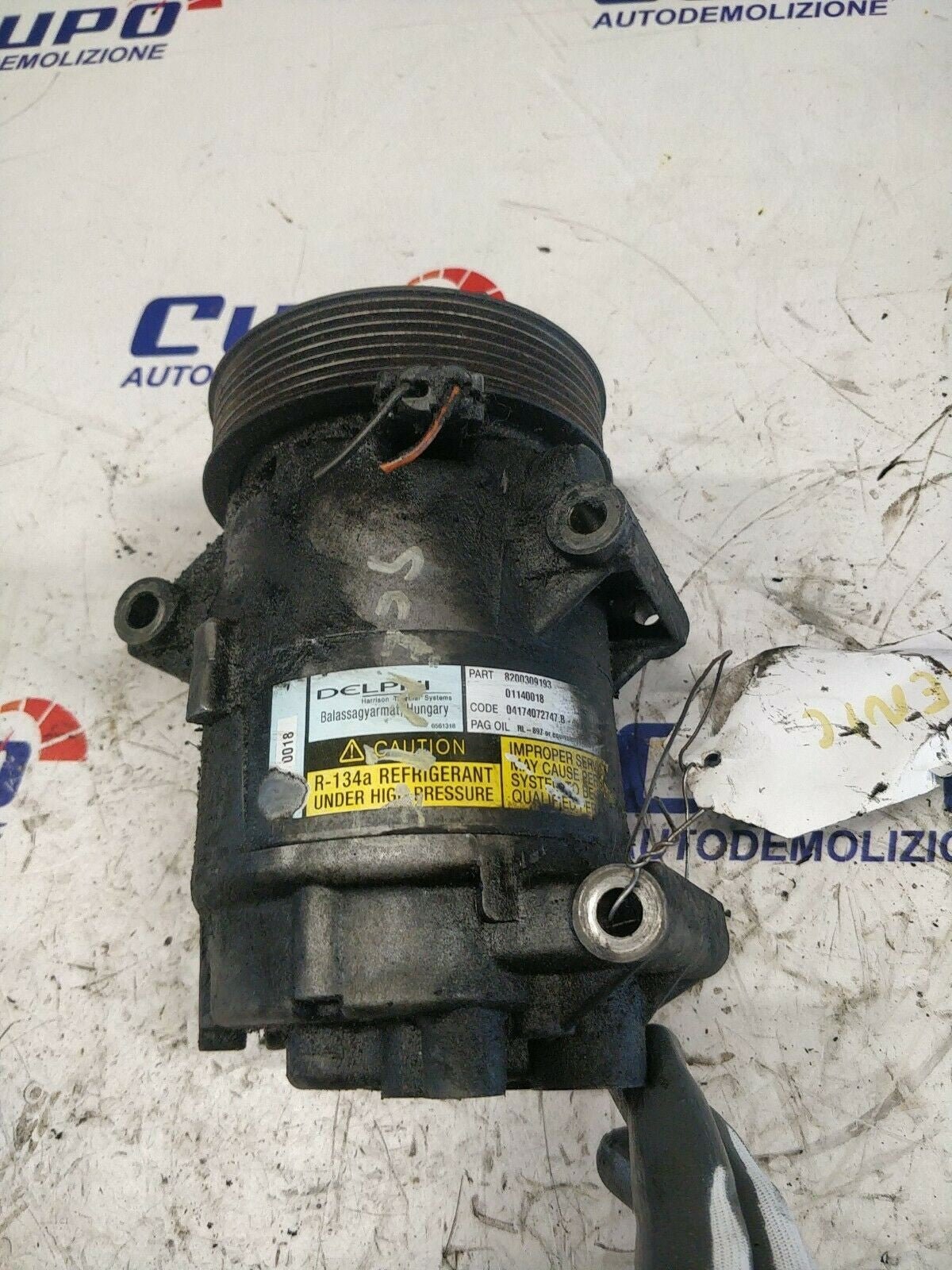 Compressore Clima A/C Renault  Scenic 1.9 Dci 120cv 8200309193