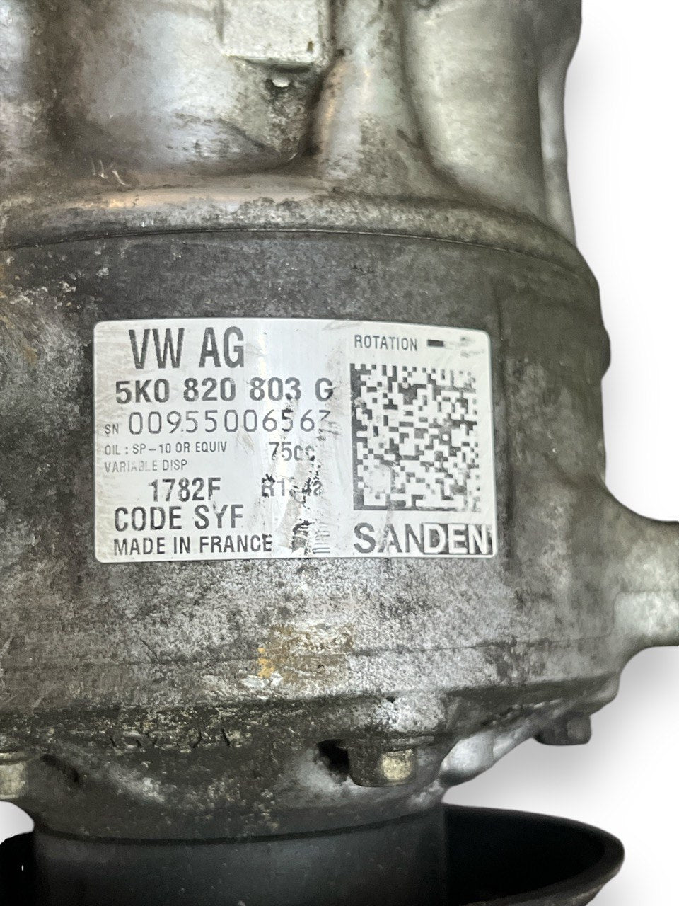 Compressore clima Audi Q3 8U 2.0 diesel (2011-2018) cod.5K0820803G
