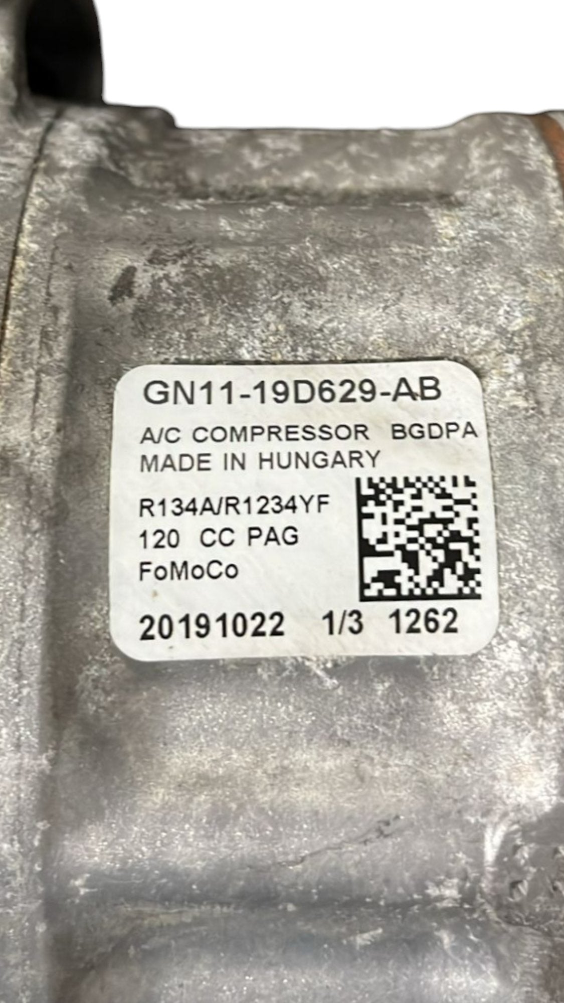 Compressore clima Ford Focus IV / Fiesta VII 1.5 ecoboost (2018->) cod.GN11-19D629-AB