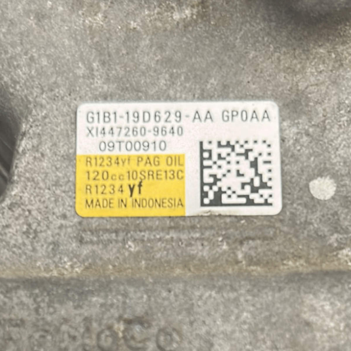 Compressore clima ford ka+ 1.2 benzina cod:G1B1-19D629-AA (2016 > 2019)