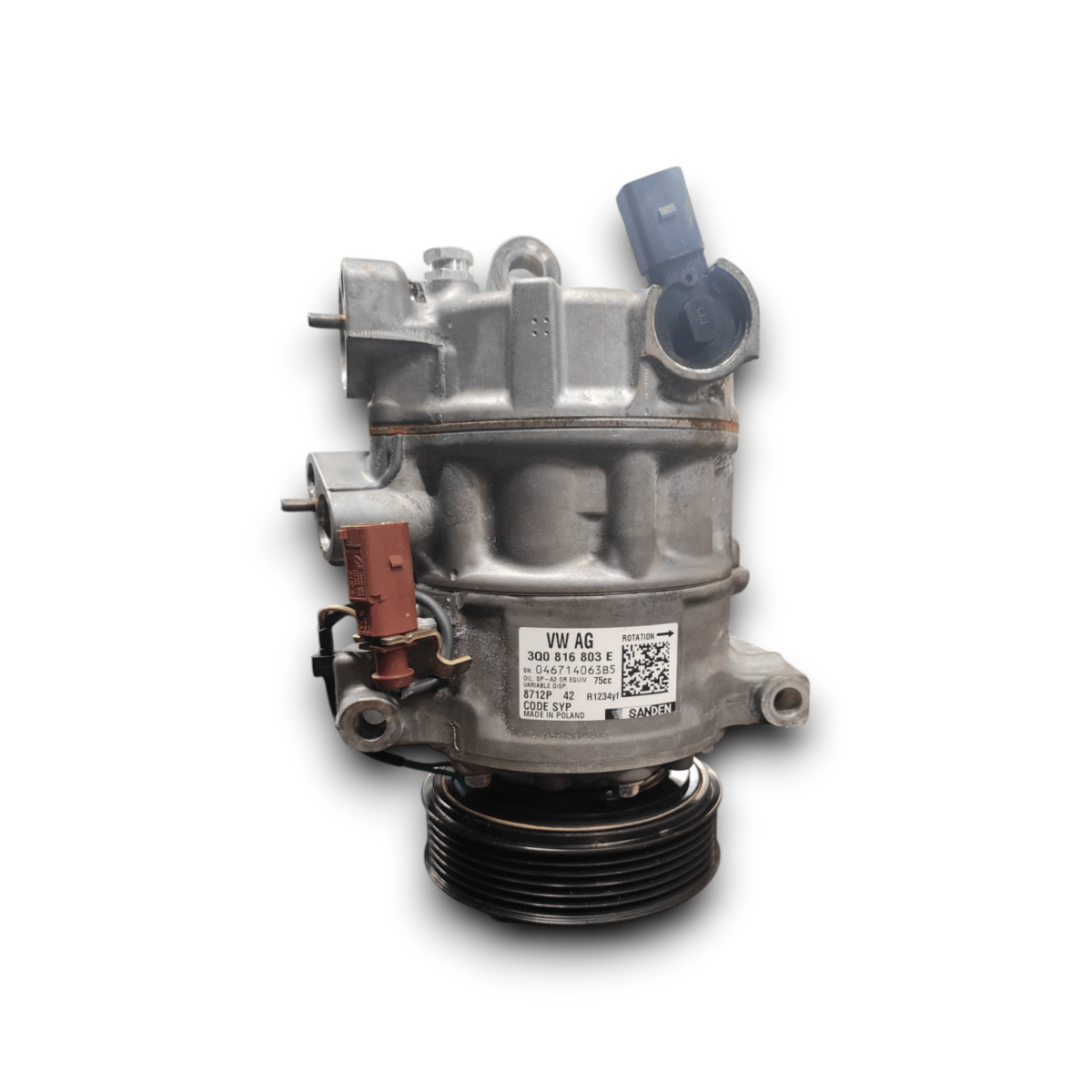 Compressore clima skoda kamiq 1.0 benzina cod: 3q0816803e (2018-)
