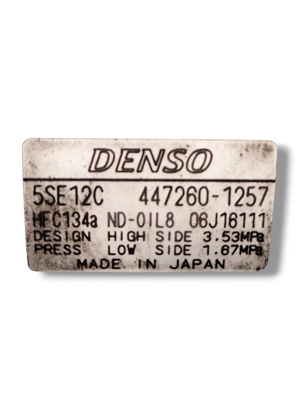 Compressore clima Toyota Rav 4 2.2 diesel (2006-2013) cod.447260-1257