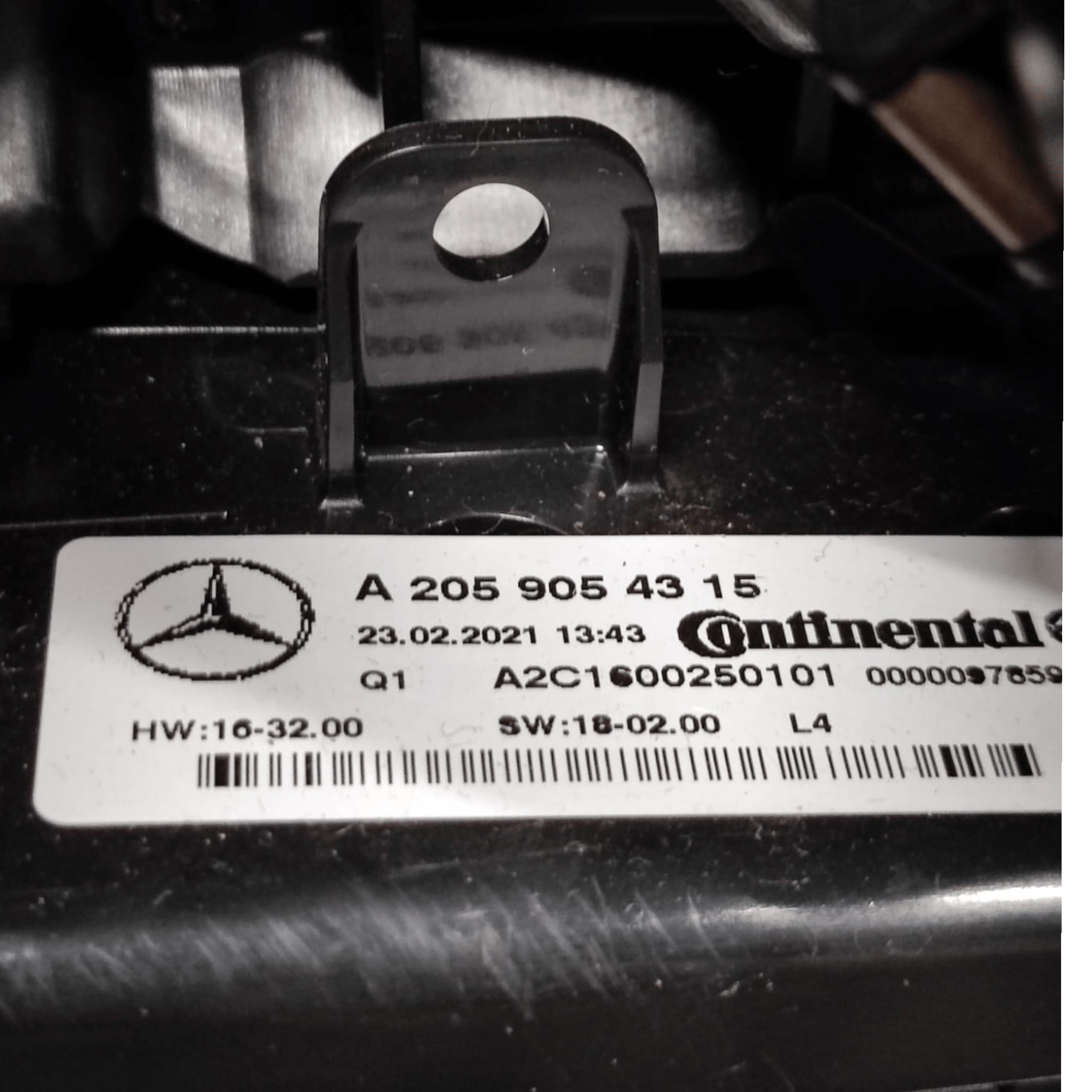 Console Centrale Mercedes GLC C253 COD: A2059054315 (2016-2023)