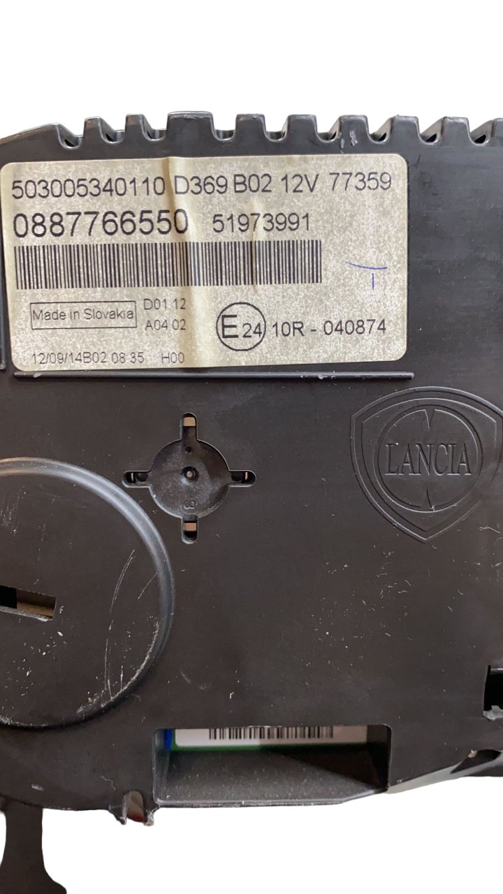 Contachilometri / tachimetro Fiat Panda 1.2 (2012) cod:0887766550