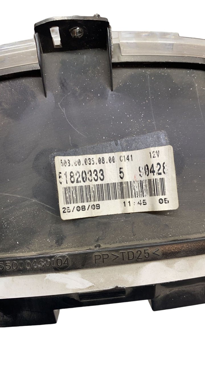 Contachilometri / tachimetro Fiat Panda 169 (2006) 1.3 mjt cod:51820333