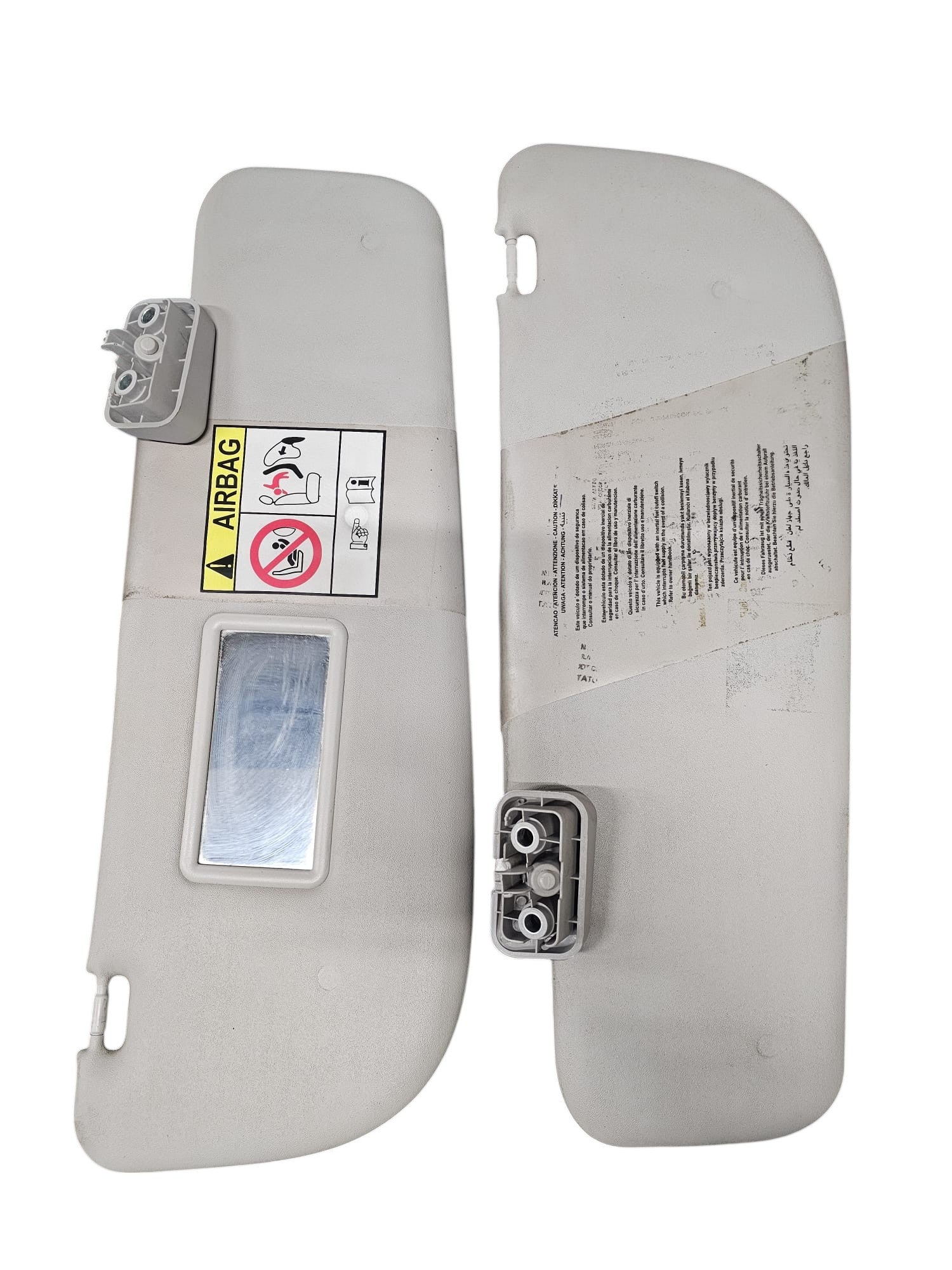 Coppia Alette Parasole Fiat Doblò II (2009-2022)