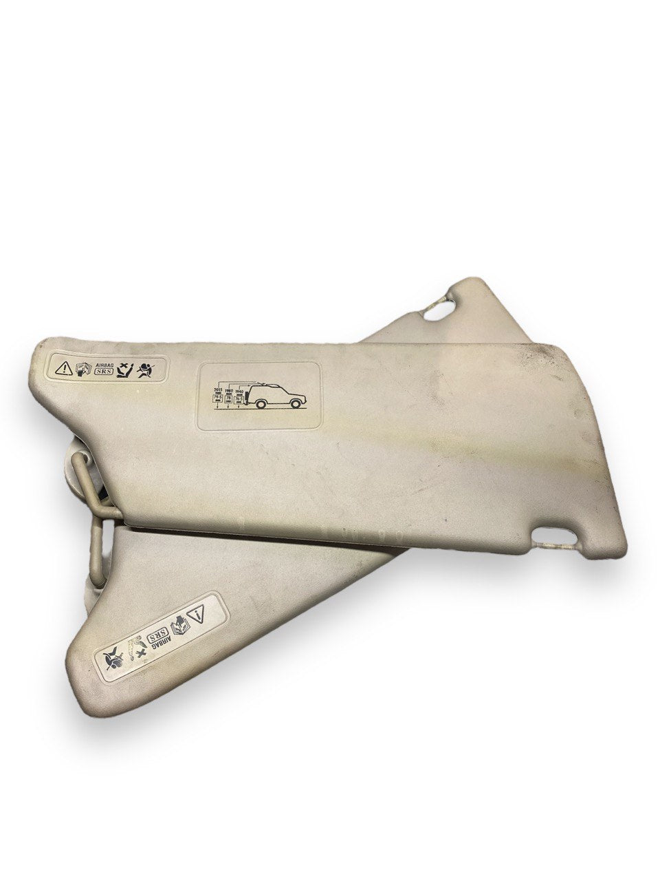 Coppia alette parasole Land Rover Discovery ( TD5 - 1999 )