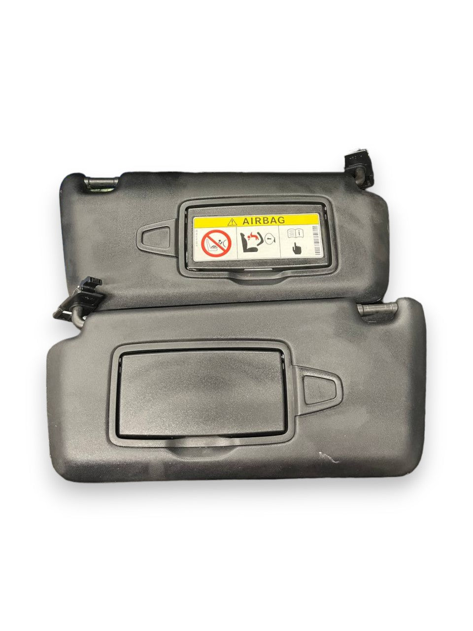 Coppia Alette Parasole Nere Mercedes - Benz Classe A W176 (2012 al 2018)