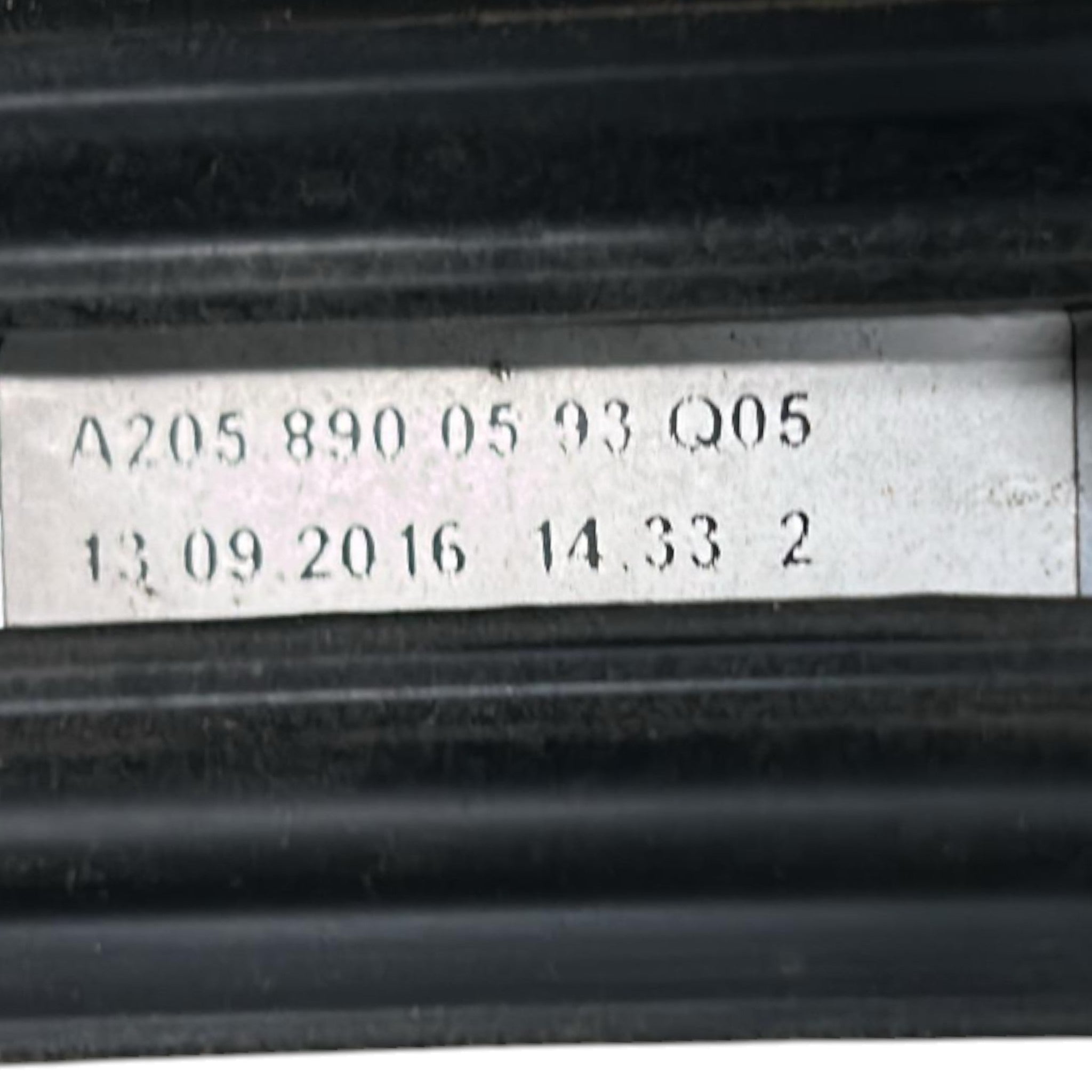 Coppia Barre Longitudinali Mercedes Benz Classe C (W205) sw cod.A2058900693 (2014 > 2021) cod.A2058900593