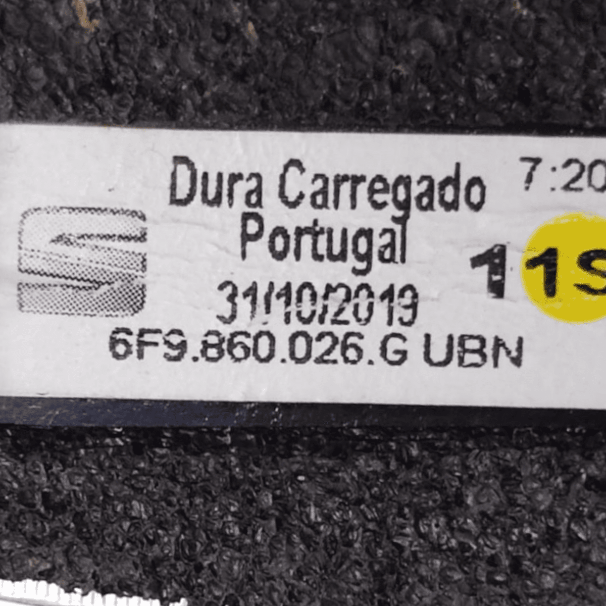 Coppia barre portatutto seat arona cod: 6f9860026g (2017-)