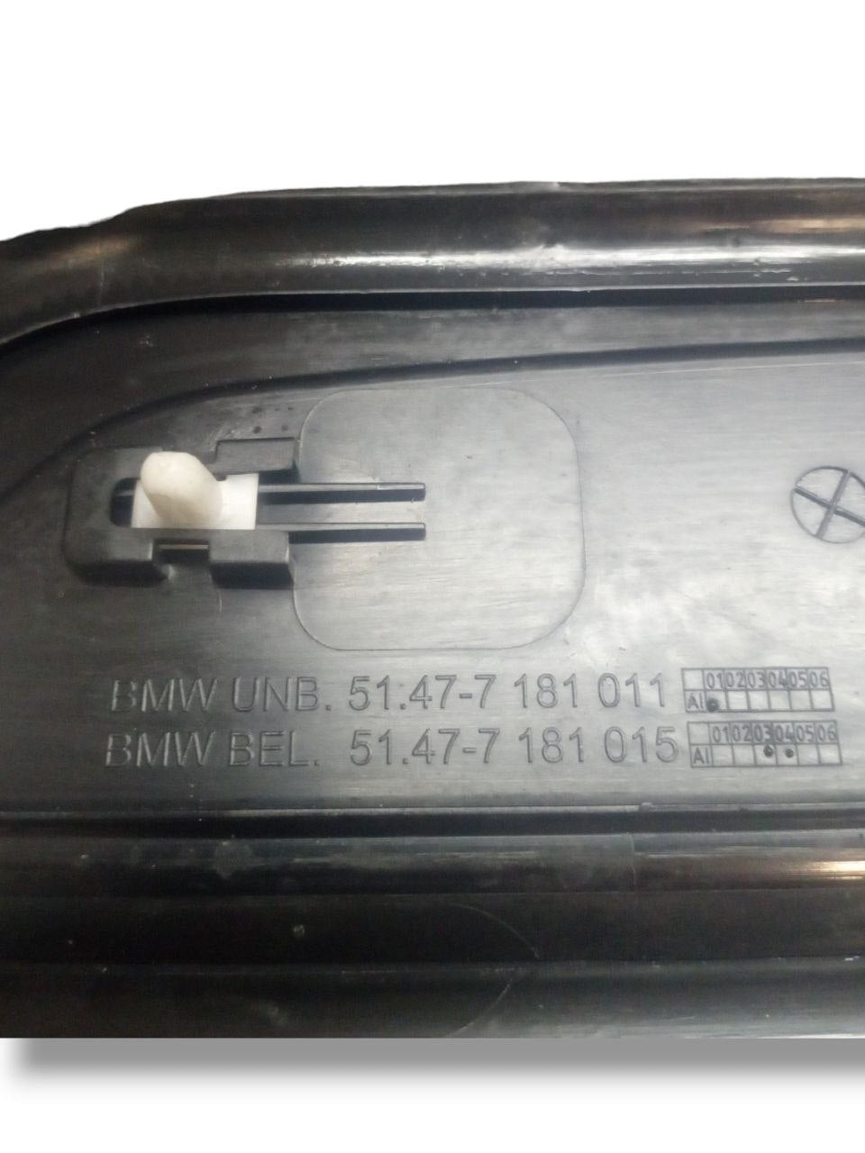 Coppia modanatura Battitacco Bmw 7 F02 (2015) cod: 51477181011