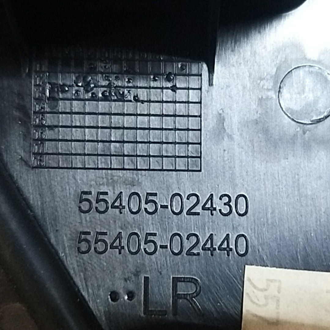 Cornice Autoradio con comandi Toyota Auris ( 2012 ) Cod : 55405-02430
