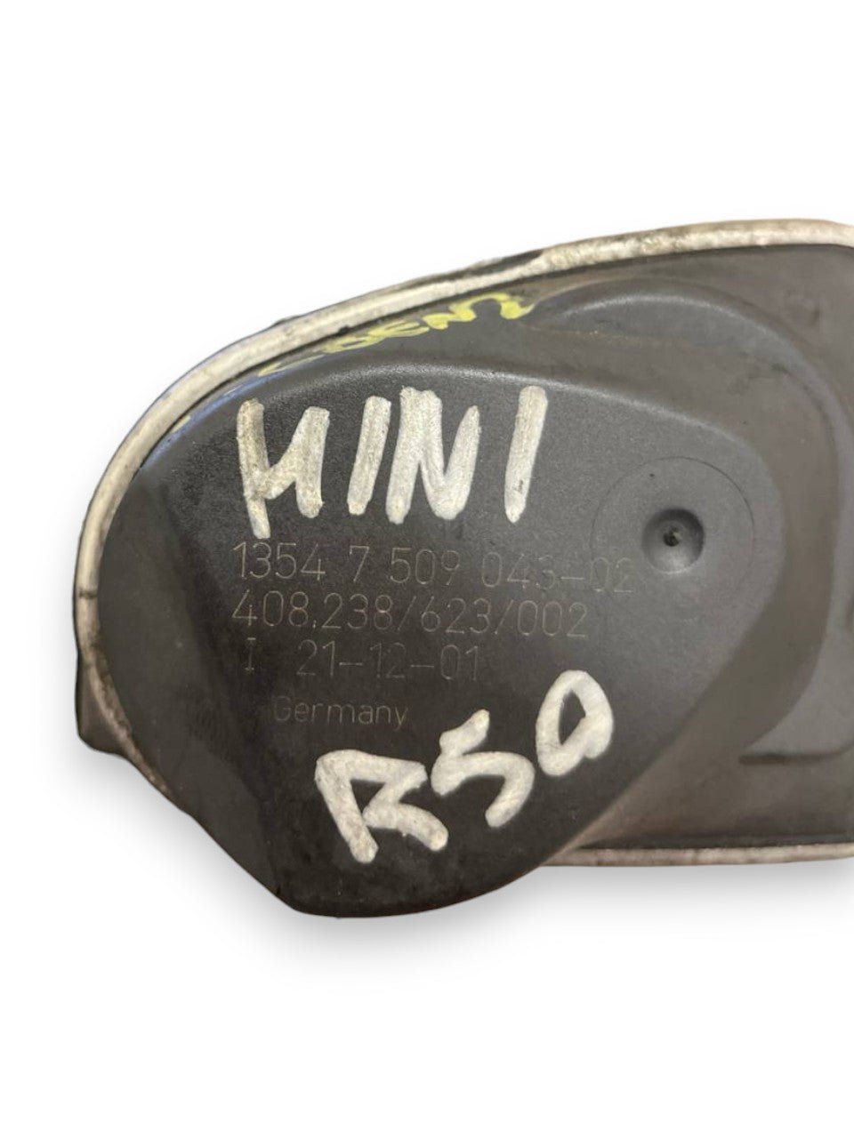 Corpo Farfallato Mini Cooper  One R50 1.6 Benzina (2001 al 2007) cod: 13547509043-02
