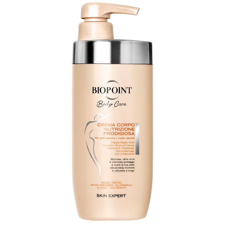 BIOPOINT BODY CARE CREMA CORPO NUTRIZIONE PRODIGIOSA 500 ML - BIBA-RICAMBI