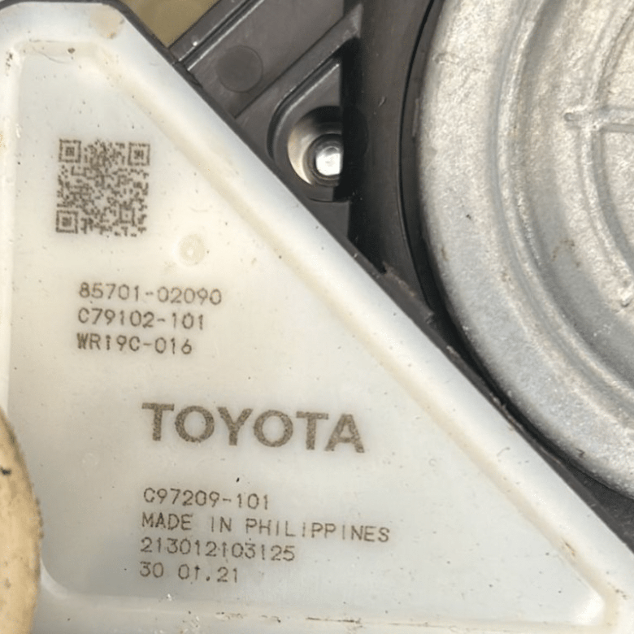 Cremagliera Alzavetro Anteriore Sinistro Toyota Corolla E210 cod:85701-02090 (2019 >)