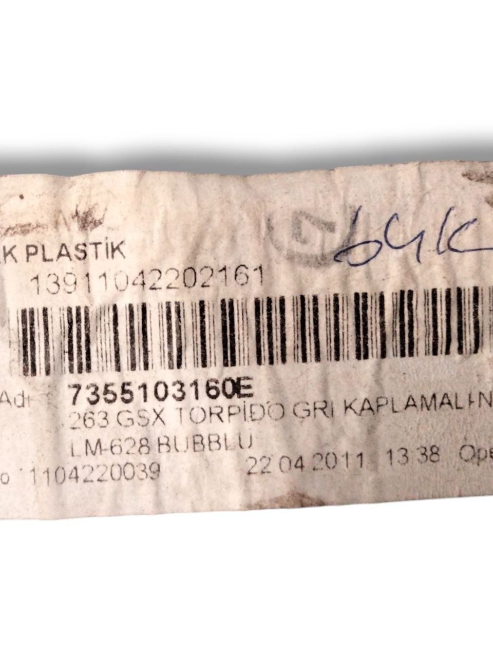 Cruscotto + airbag passeggero Fiat Doblò (2012>)cod.7355103160E