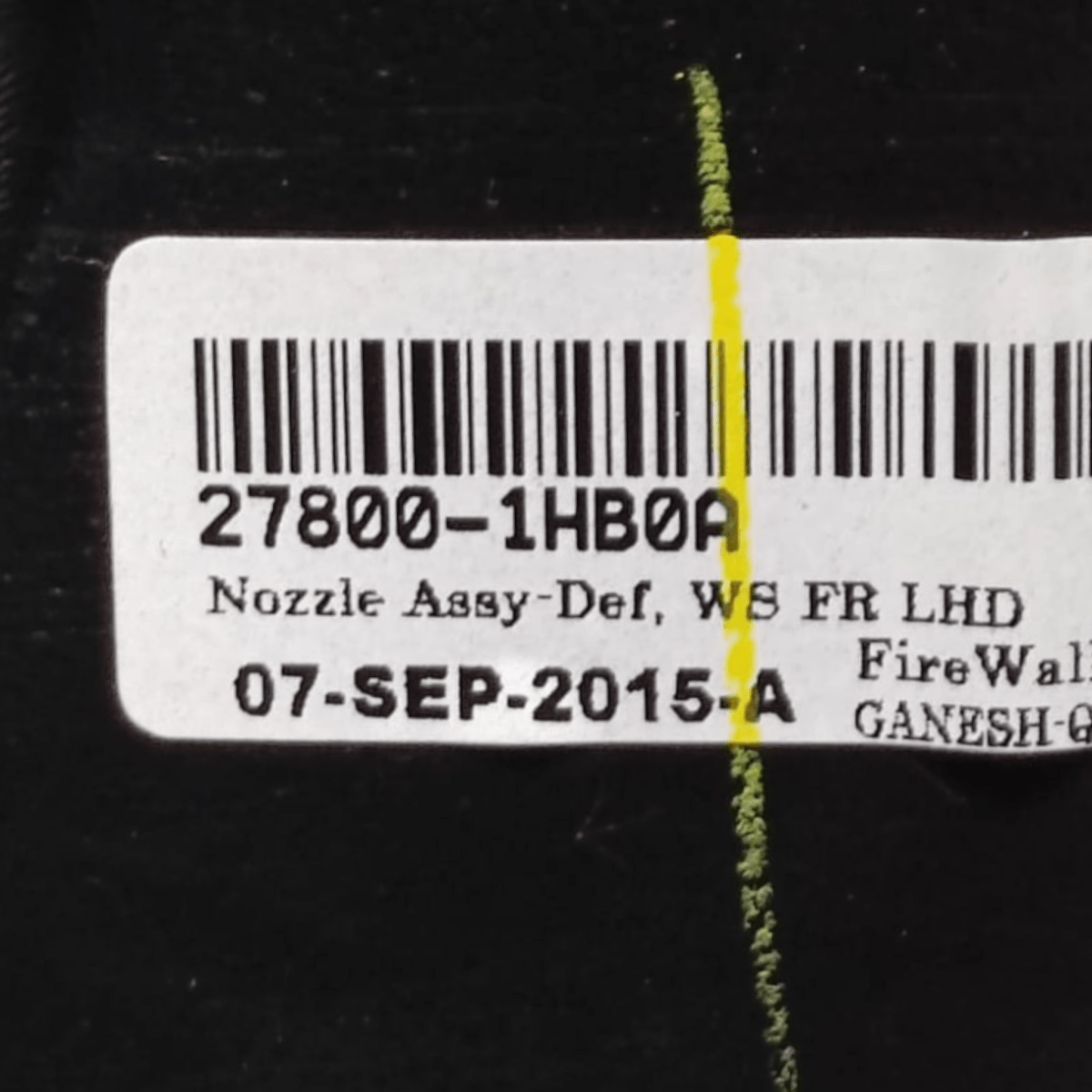 Cruscotto nissan micra (k13) cod: 27800-1hb0a (2010-2017) + airbag passeggero