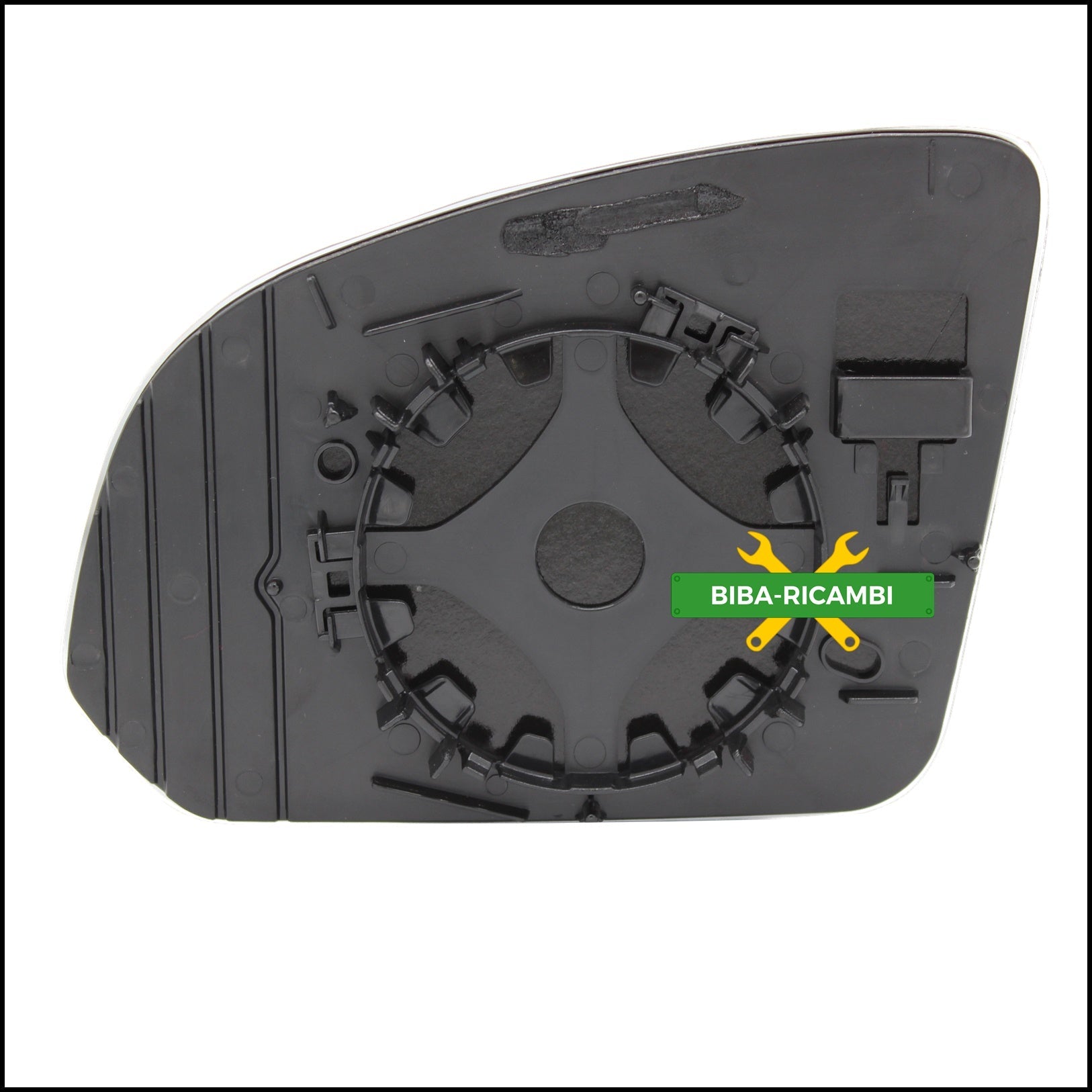 Piastra Specchio Retrovisore Asferica Lato Dx-Passeggero Per Volvo S60 III (224) 2019&gt; BIBA-RICAMBI