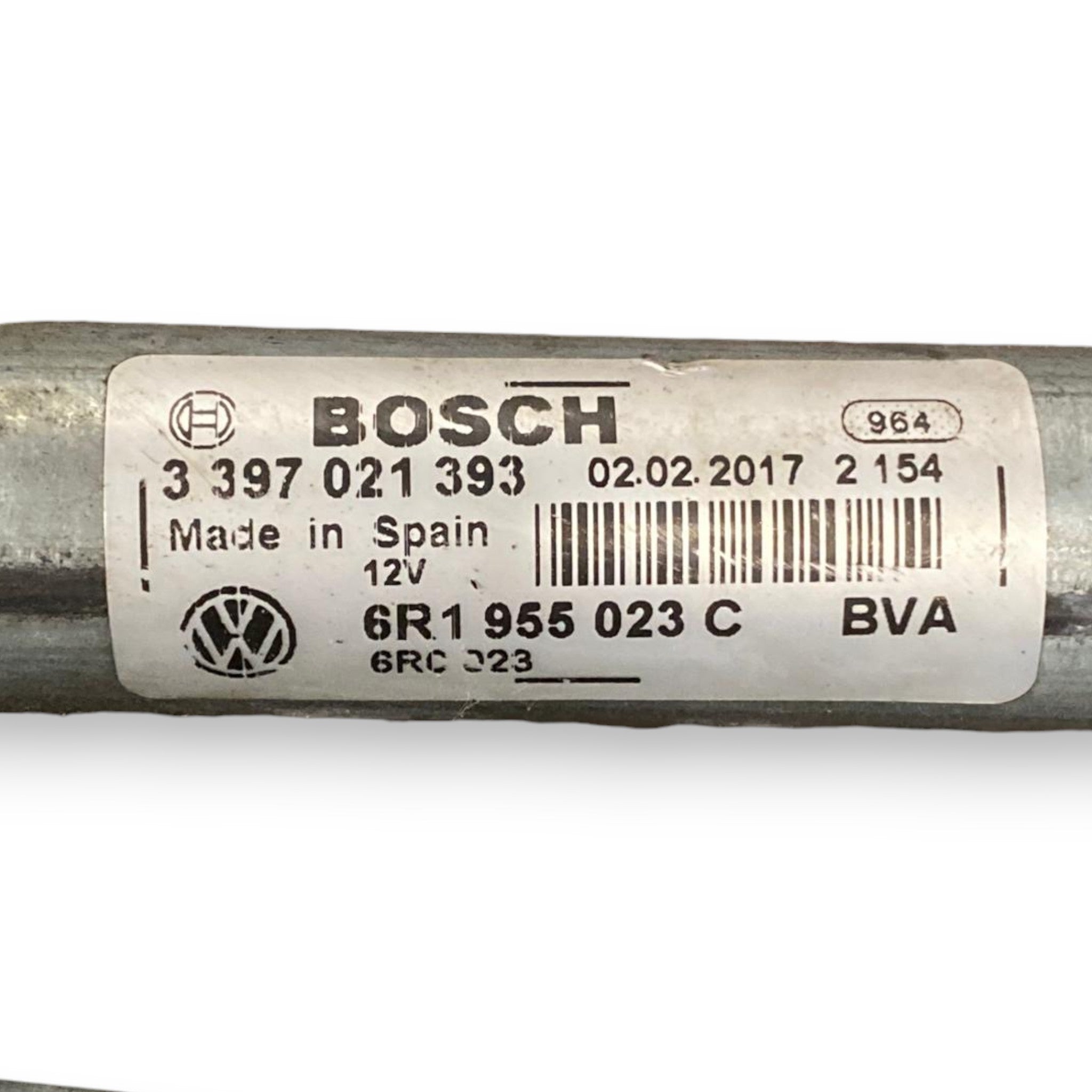 Motorino tergicristallo anteriore Volkswagen Polo 6R (2009-2017) Cod: 6r1955023c - BIBA-RICAMBI