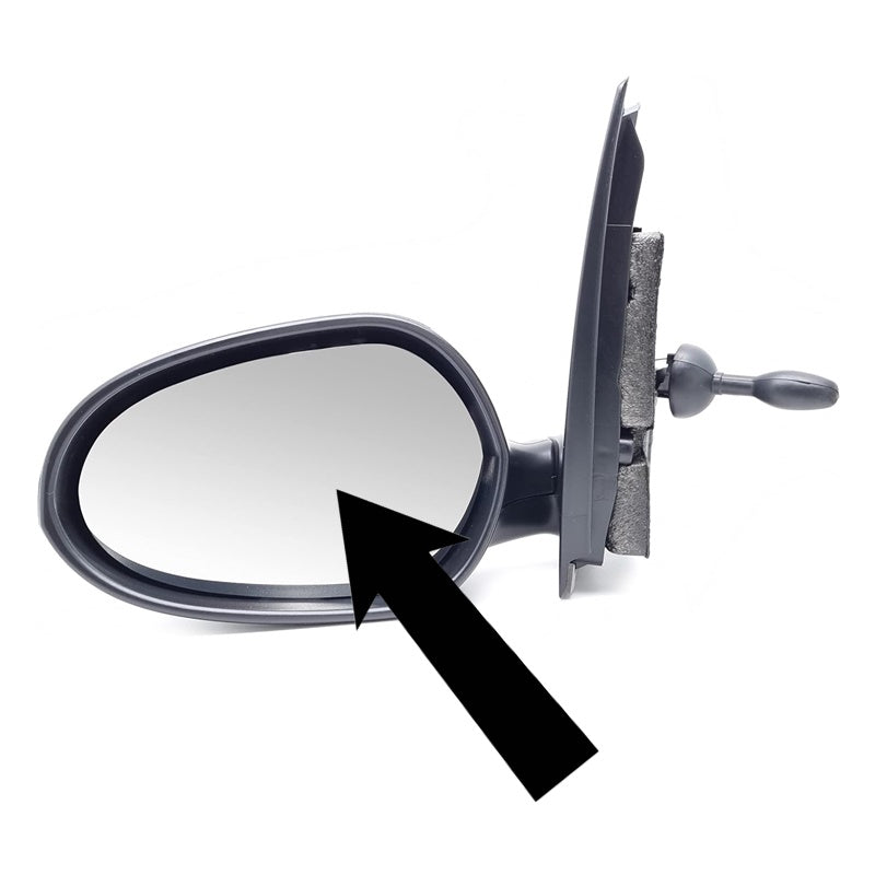 Vetro Specchio ASFERICO Lato SX Per Lancia Ypsilon SOLO 2003-2007 !
