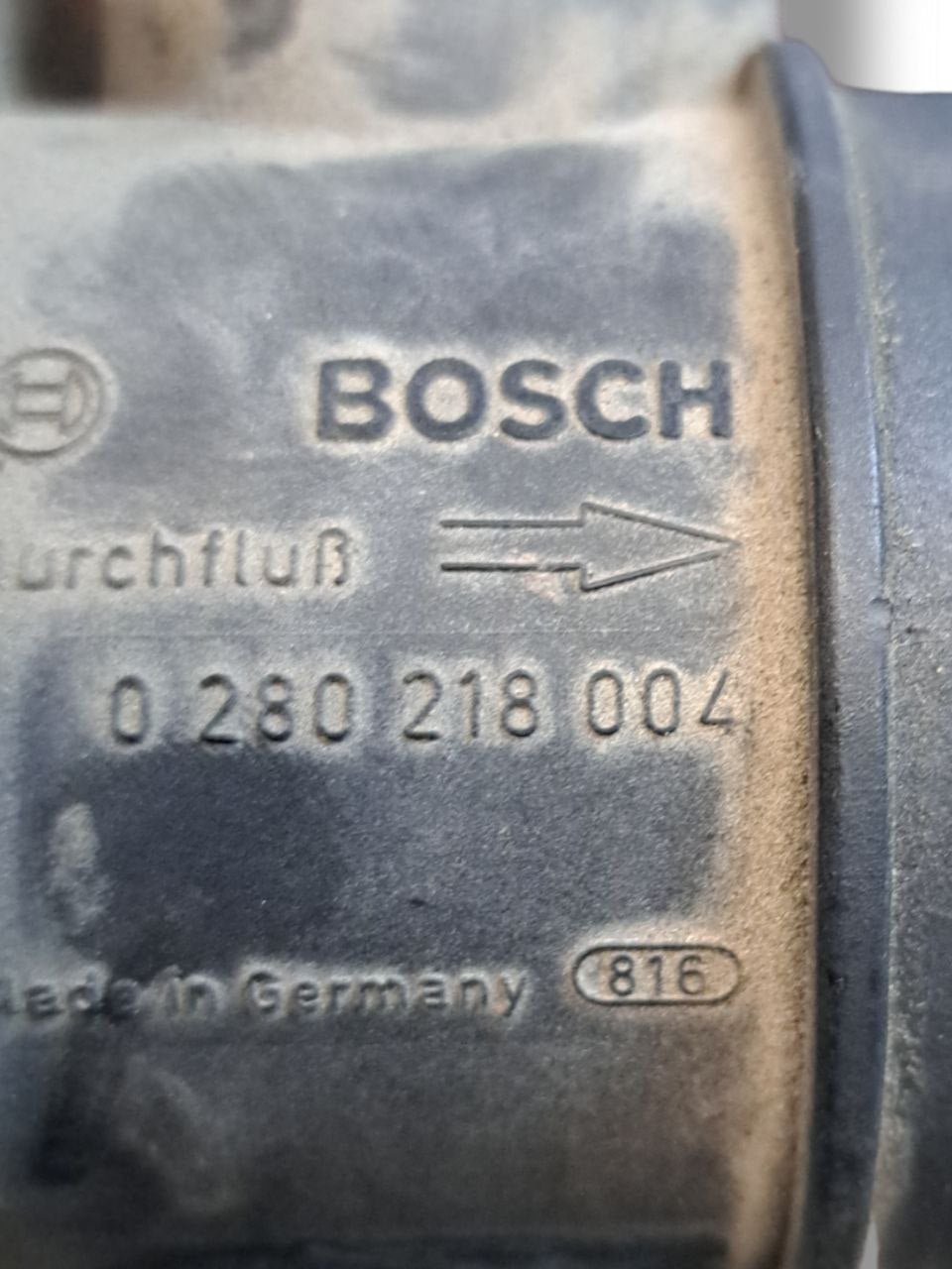 Debimetro / Flussometro  Fiat Multipla  /  Fiat / Alfa / Lancia 1.9 Diesel (2008) COD:0280218004