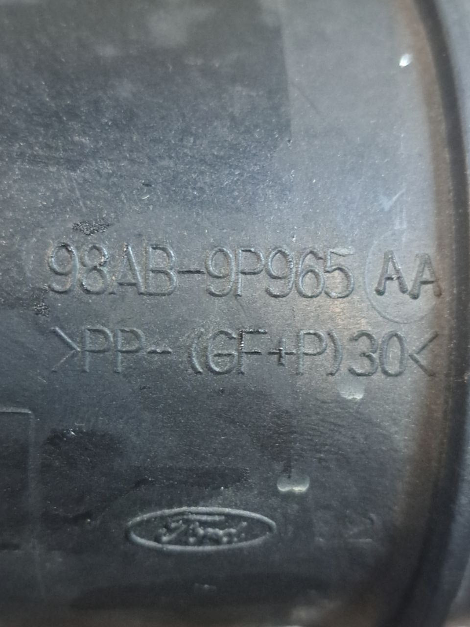 Debimetro / Flussometro Ford Focus 1.8 Diesel ( 2003 ) COD:98AB-9P965 AA